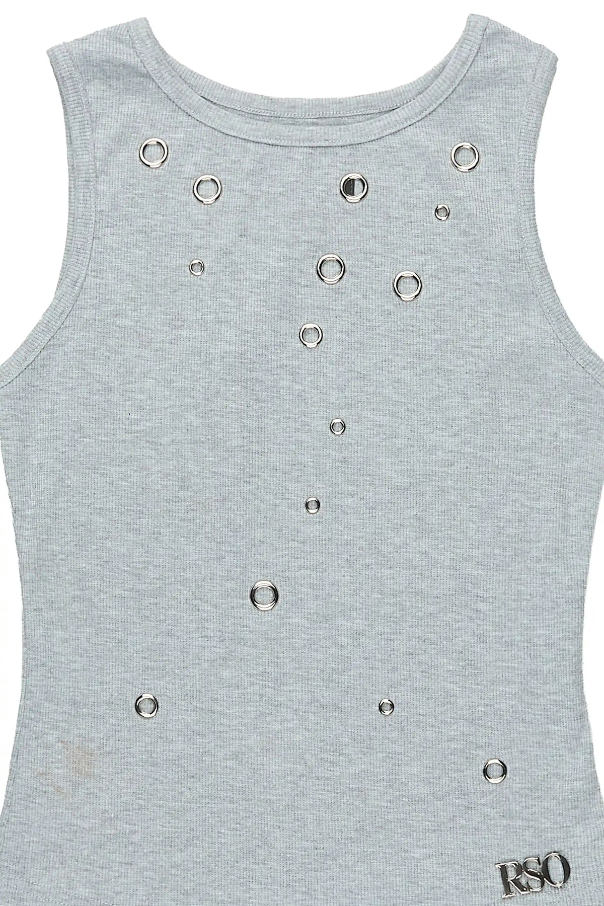 Totanika Grey Grommet Tank Top