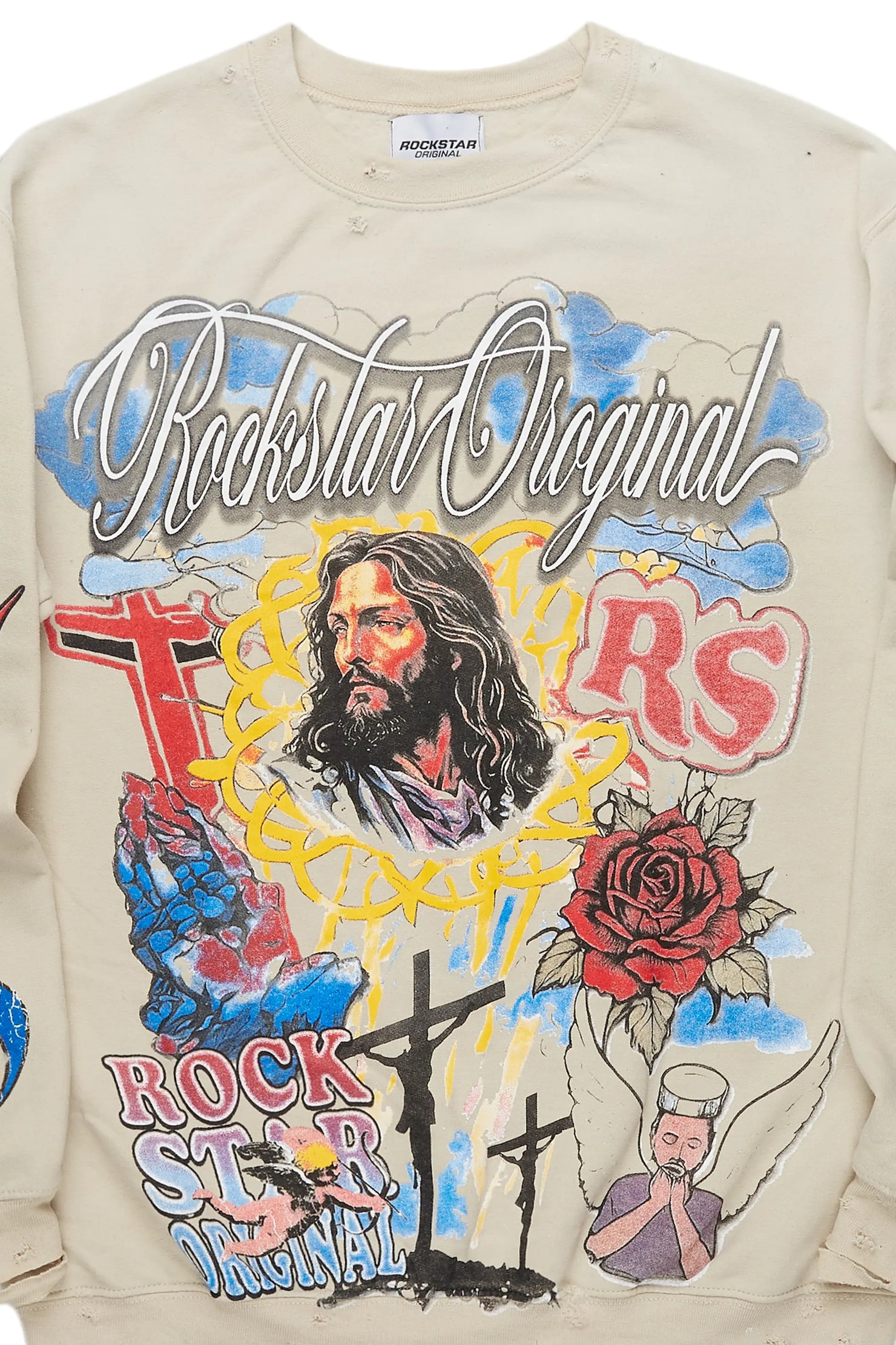 Anitra Beige Crewneck