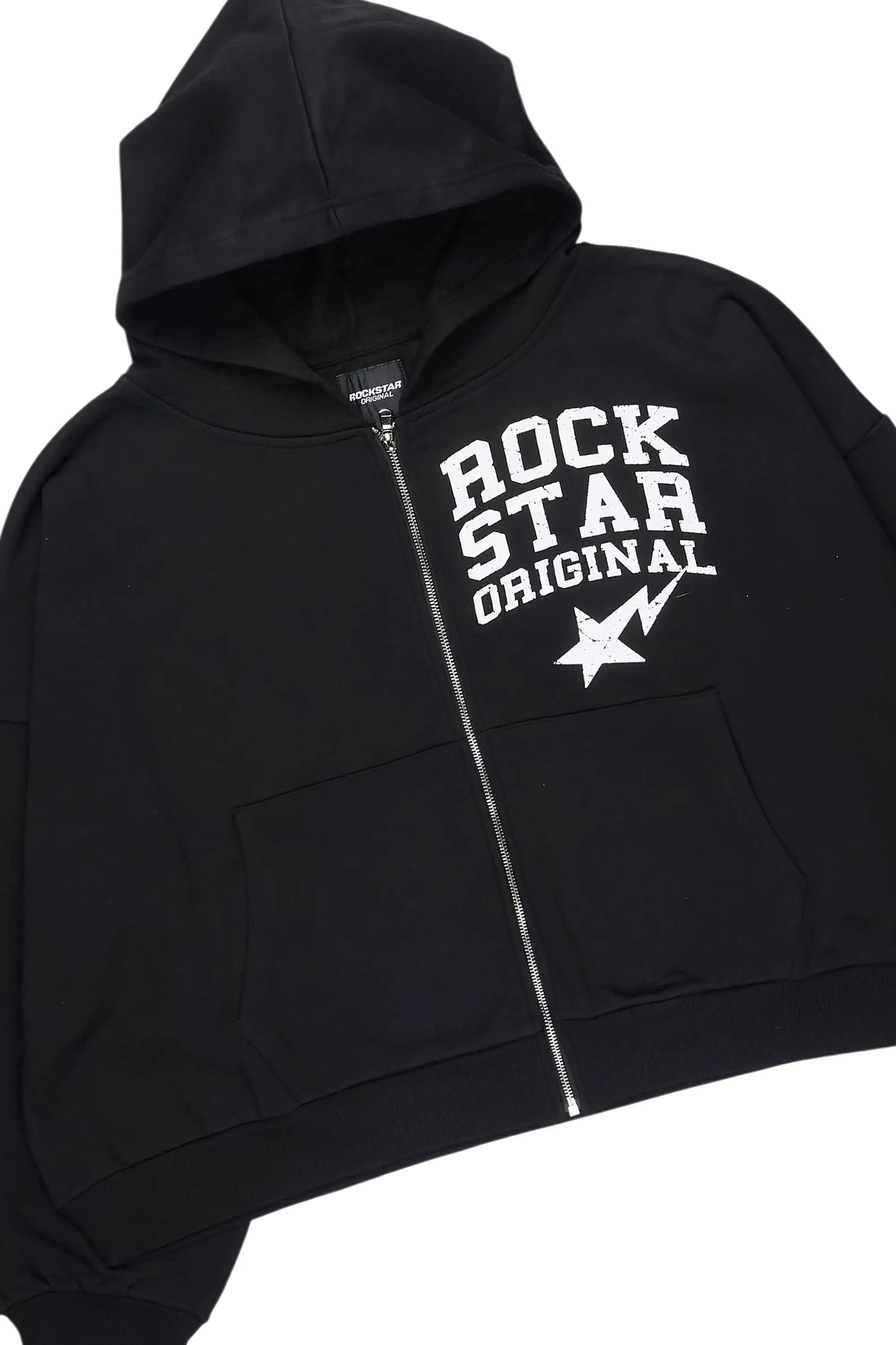 Staple Black Hoodie Baggy Fit Pant Track Set
