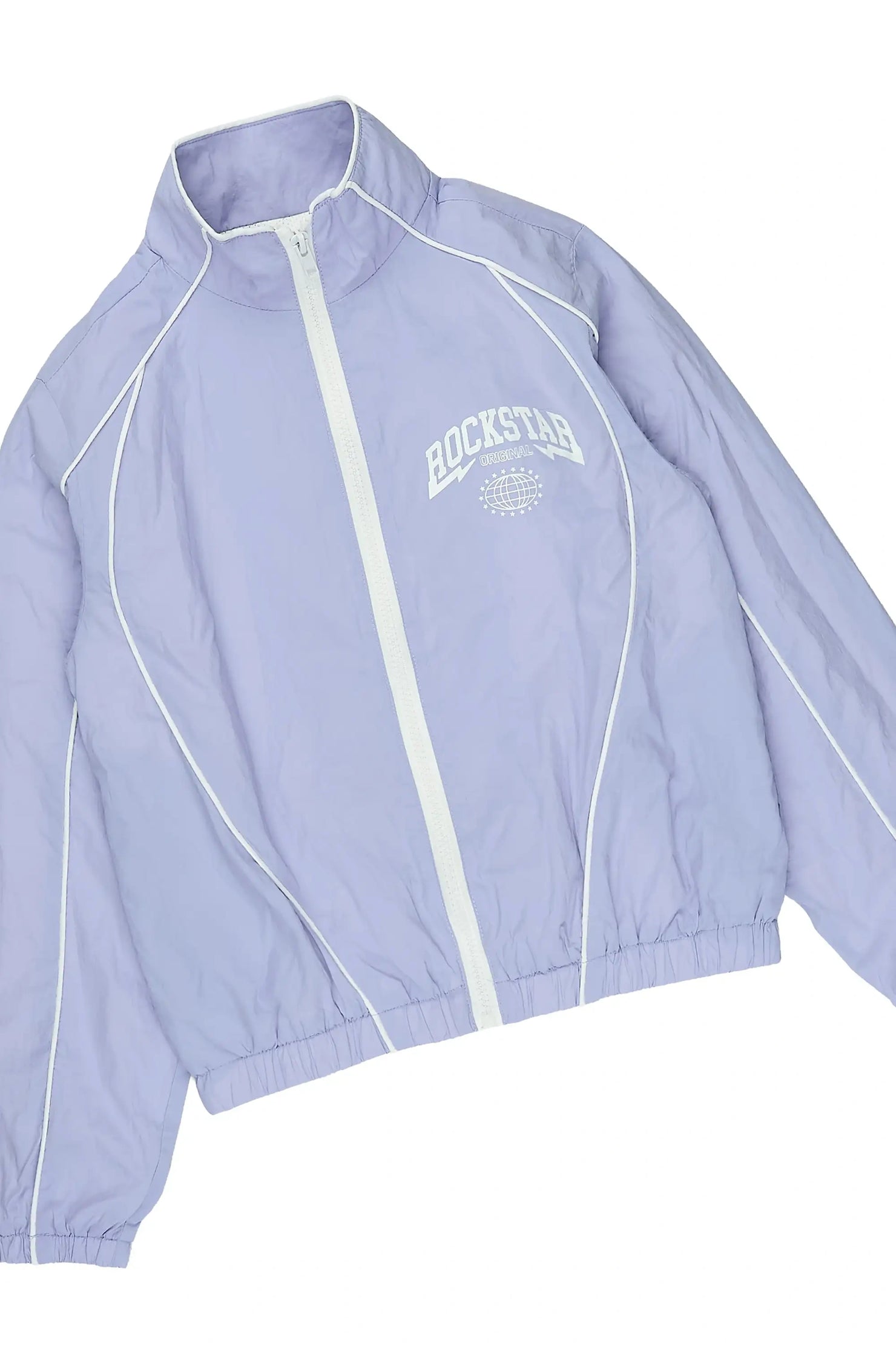 Girls Ventosa Lavender/Purple Windbreaker Jacket Track Set