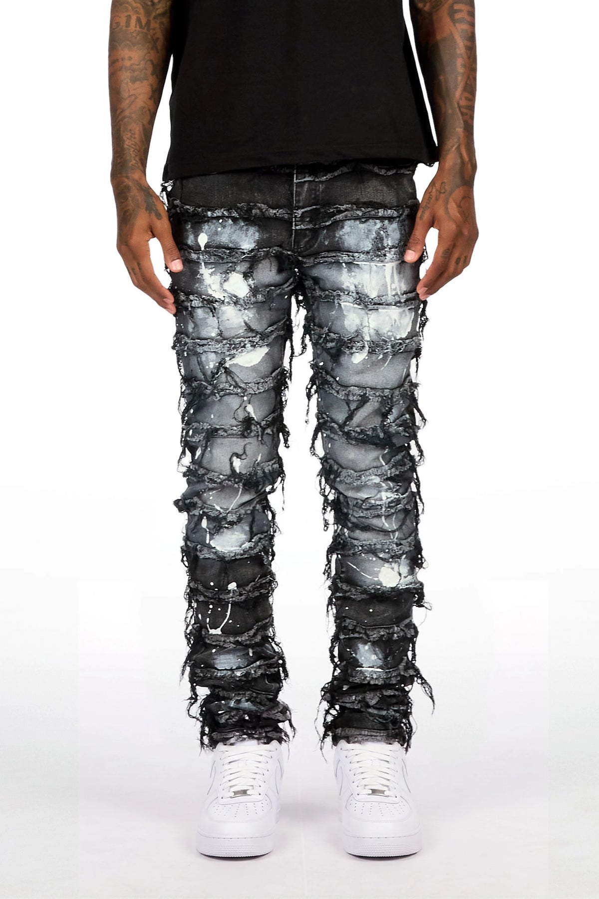 Garson Dark Grey Skinny Fit Jean