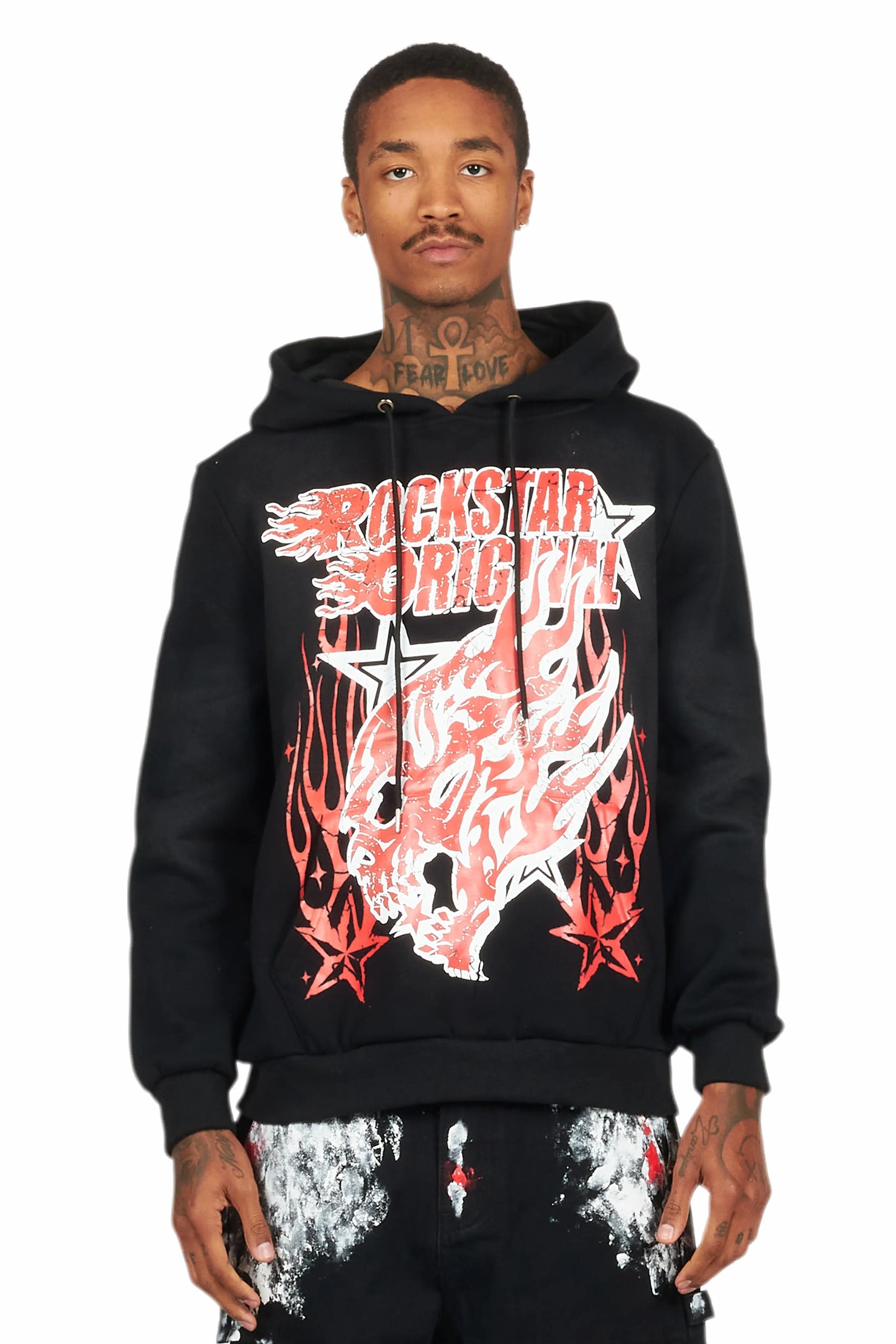 Smitty Black Graphic Hoodie