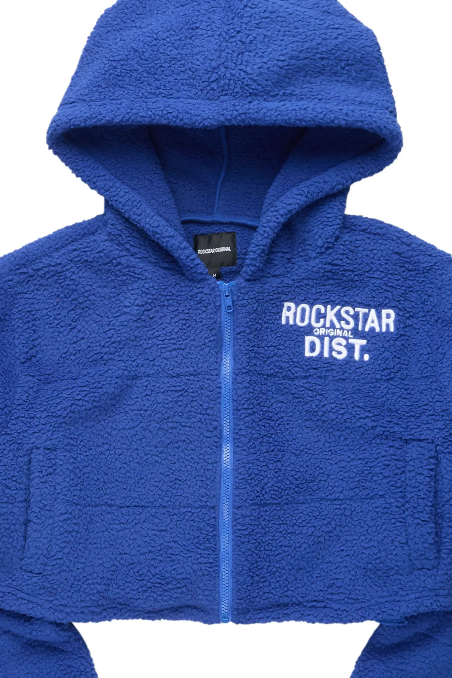Kimani Royal Blue Sherpa Jacket