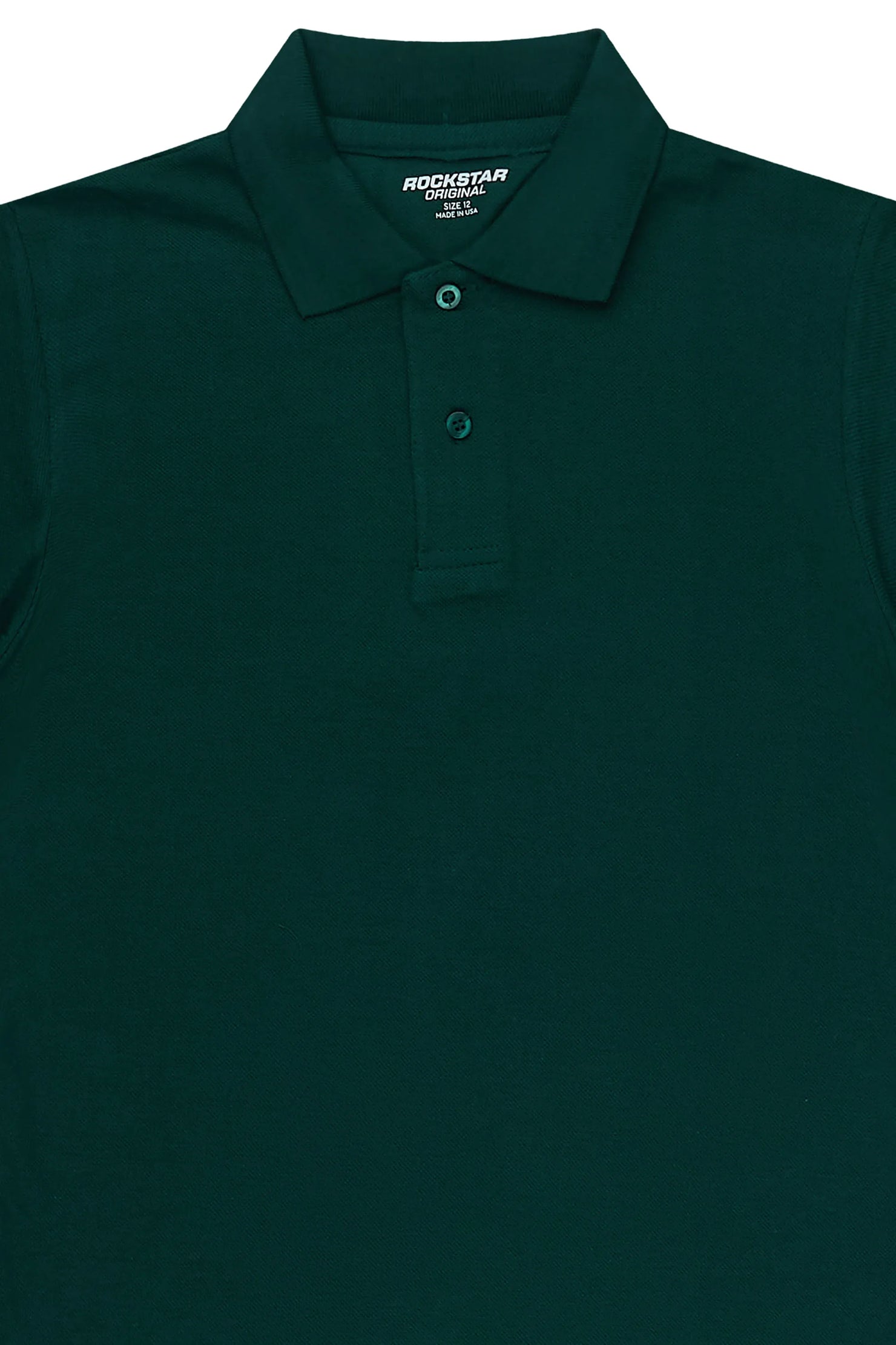 Boys Romeo Hunter Green Polo