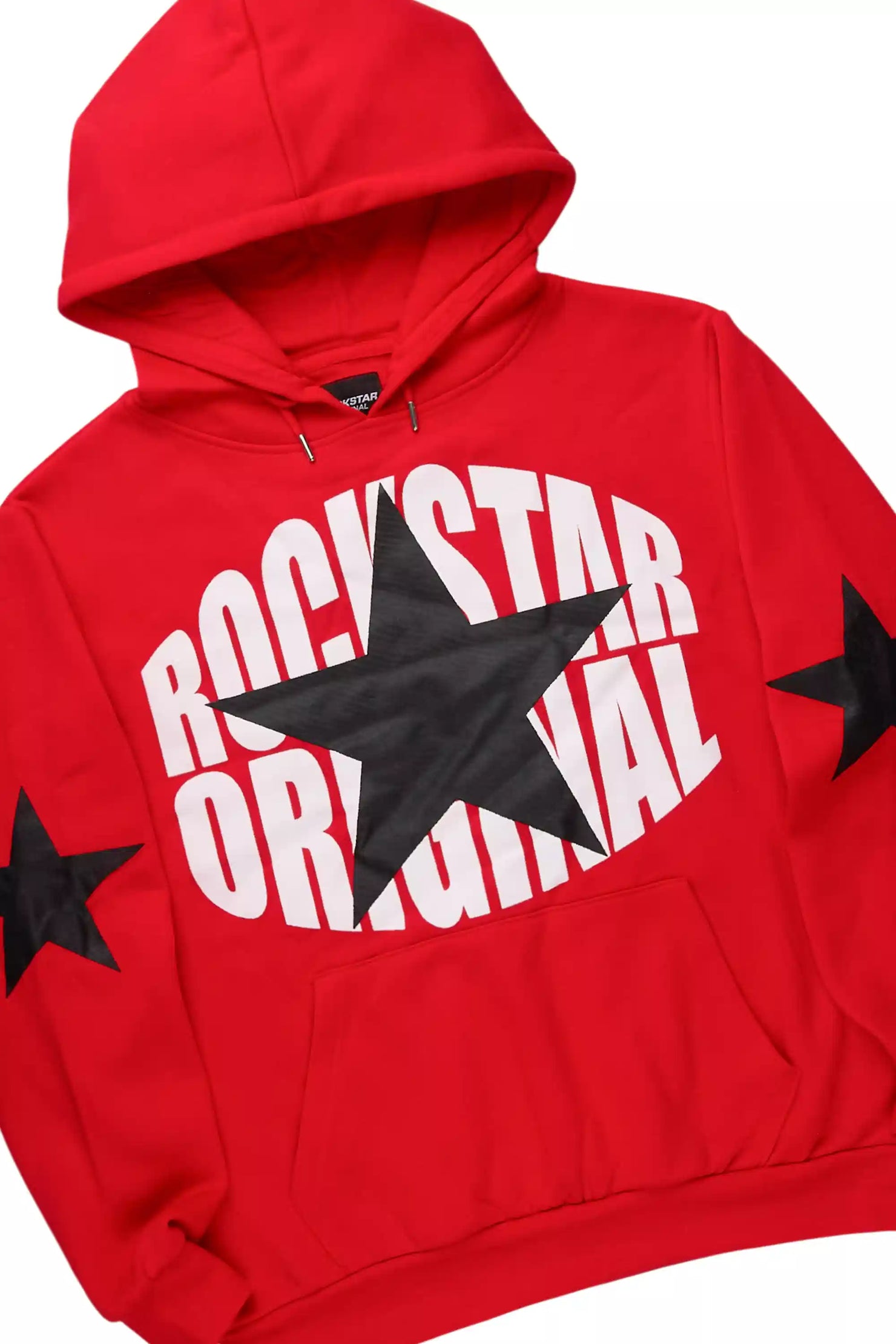 States Red/Black Hoodie Stacked Flare Track Set