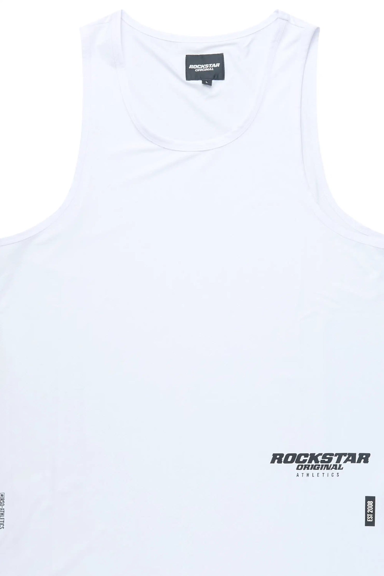 Flow White Tank Top