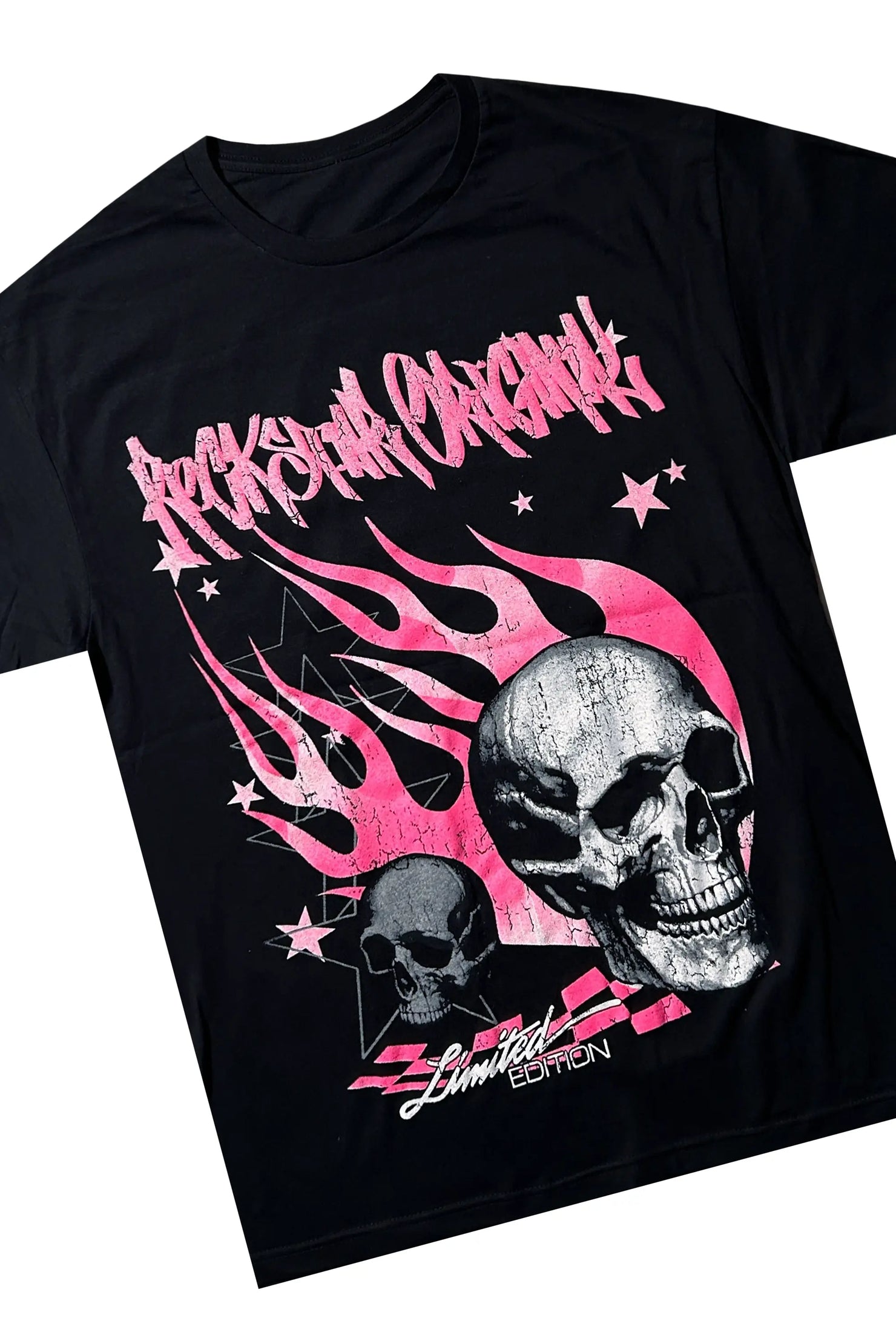 Anneso Black T-Shirt & Colin Stacked Track Set