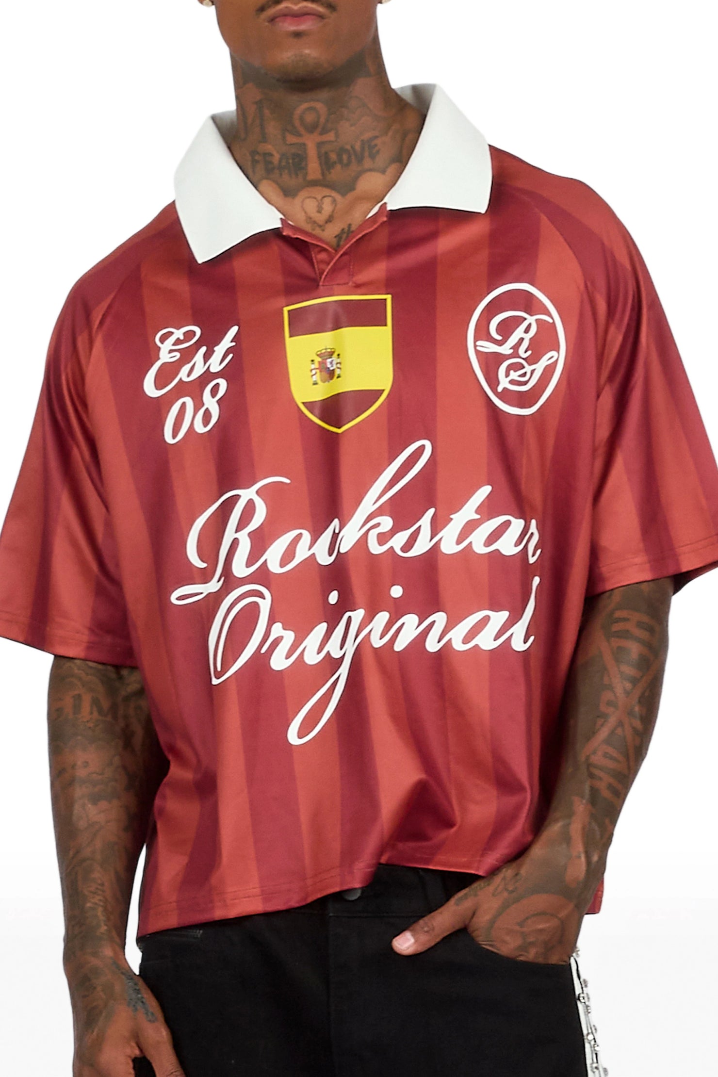 Eiden Red Graphic Jersey