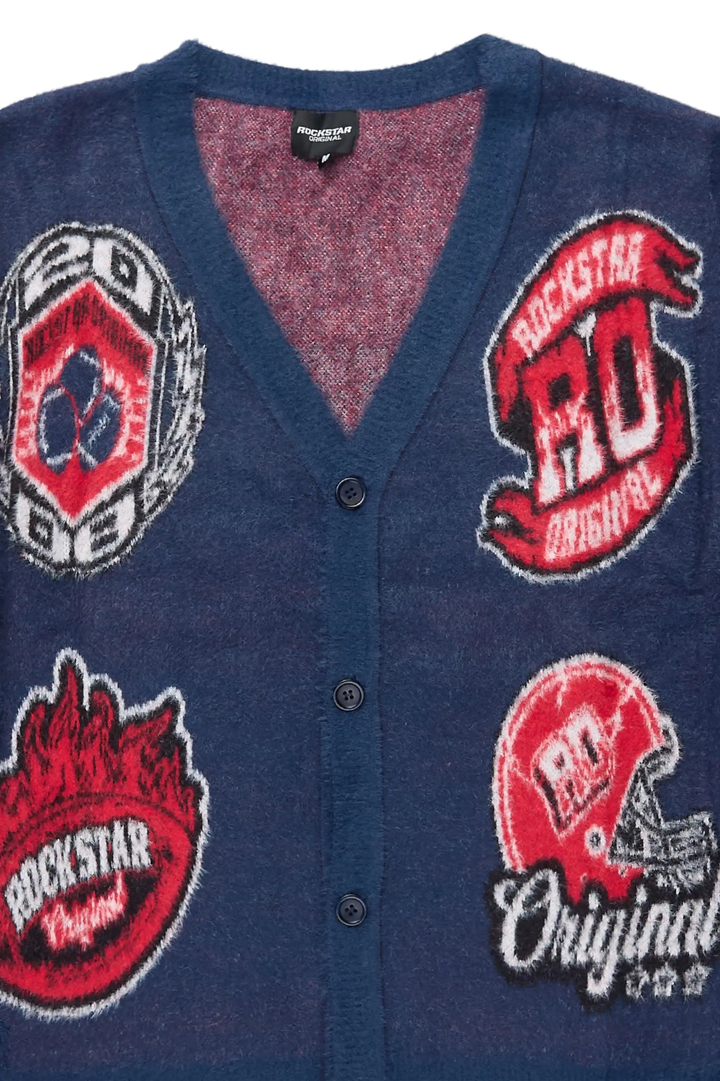 RSO Uni Navy Knit Sweater