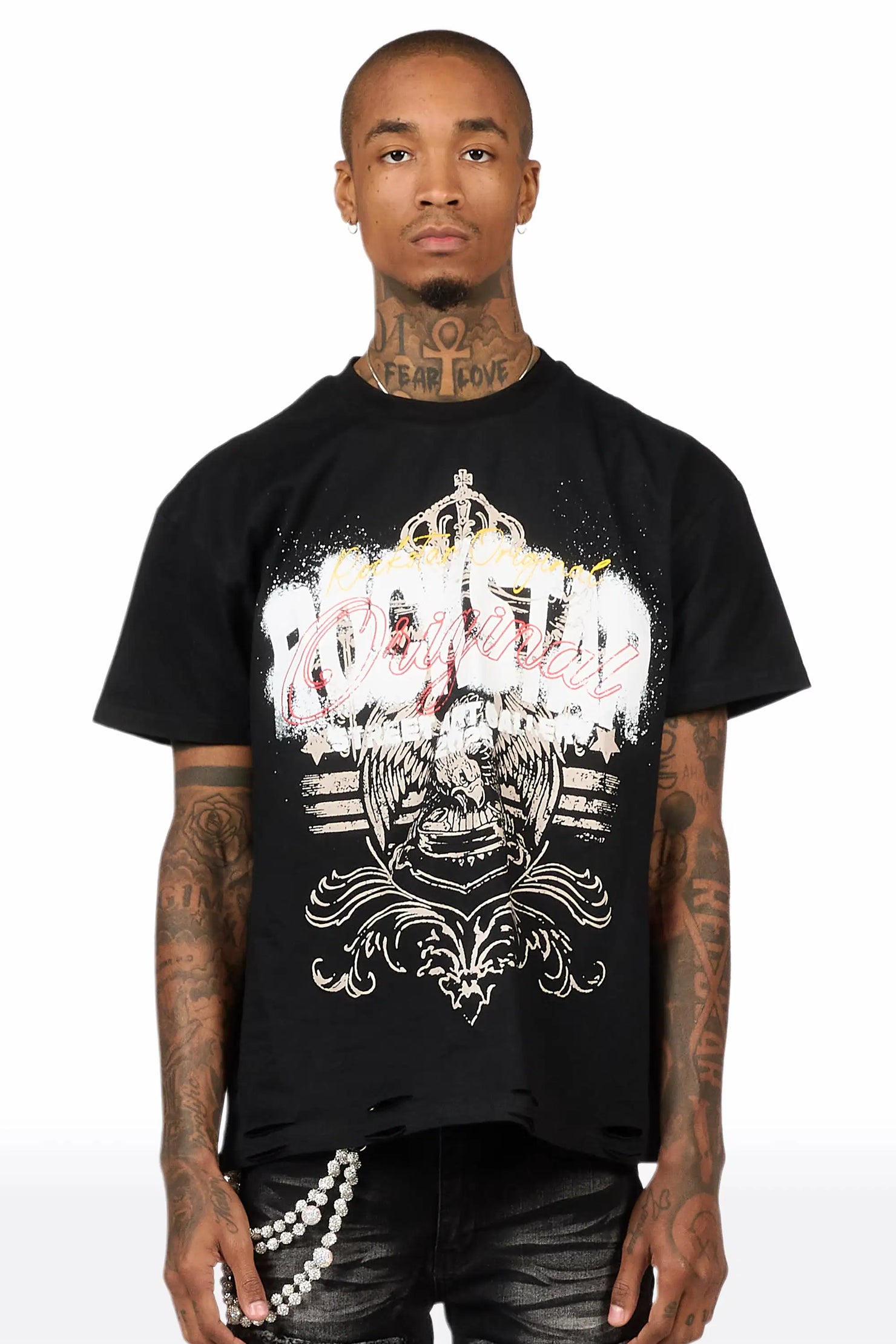 Irix Black/ White Oversized Graphic T-Shirt