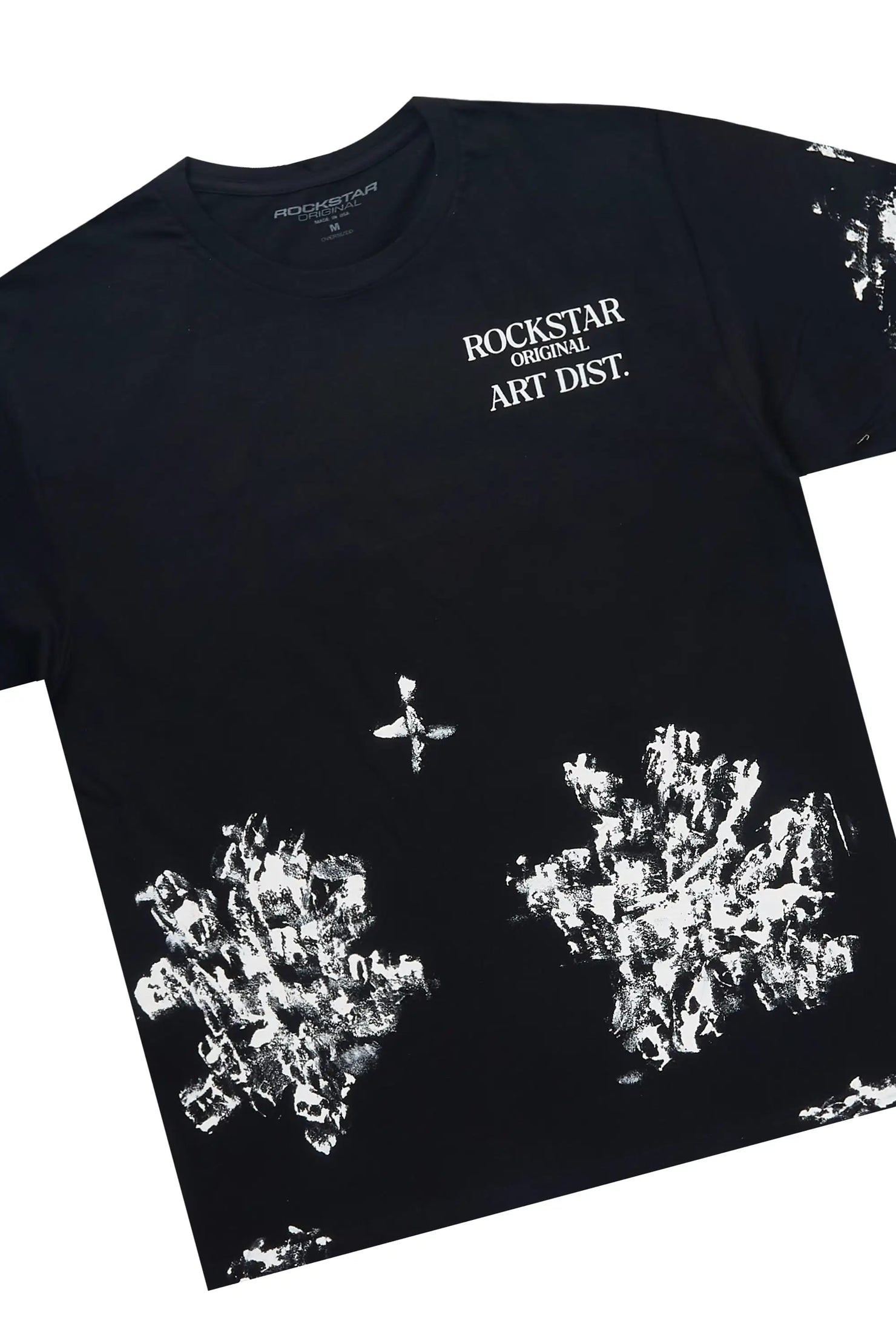 Filip Black/White T-Shirt/Stacked Track Set
