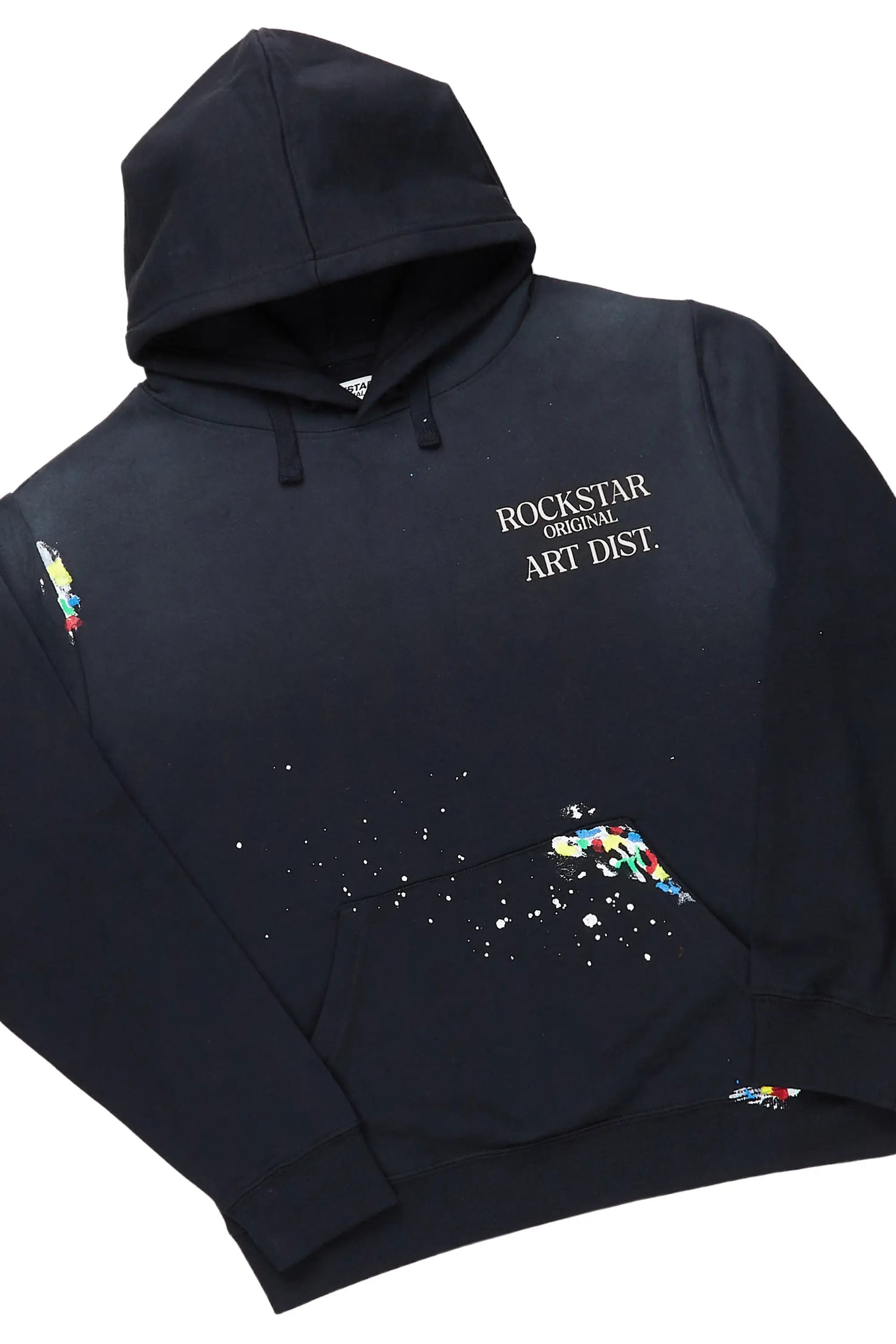 Mumford Black Super Stacked Pant Set