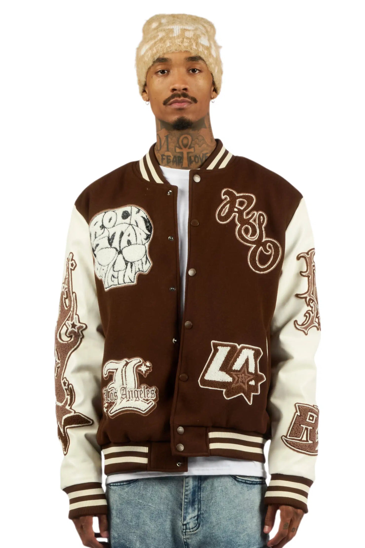 Legion Brown Varsity Jacket