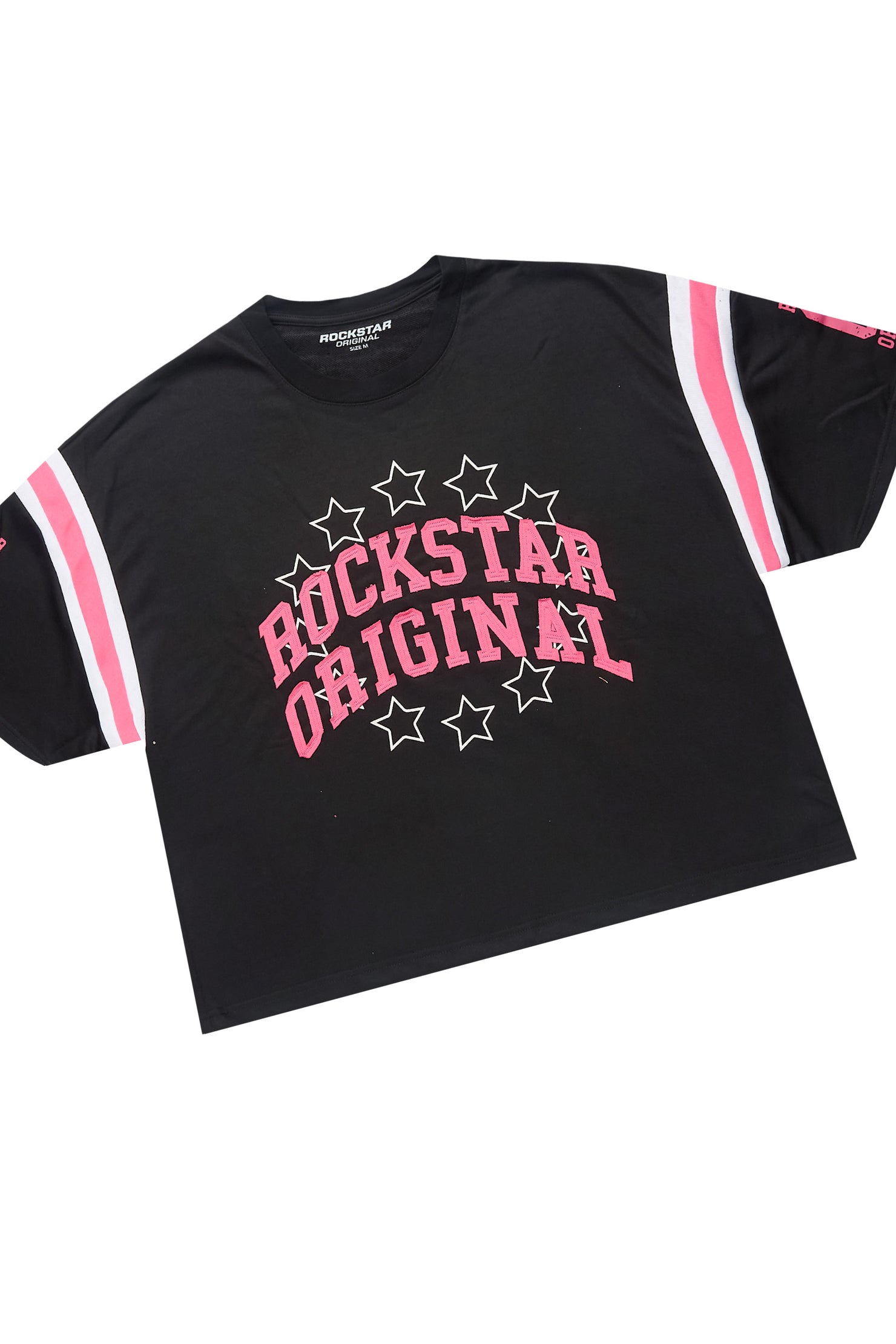 Ronnica Black T-Shirt Short Set