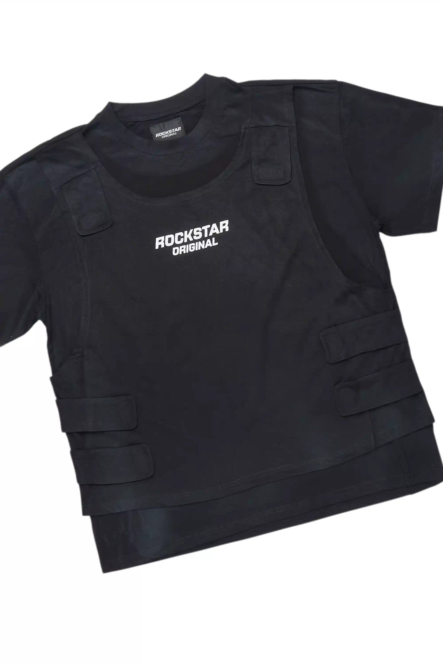 Herbie Black T-Shirt/Cargo Short Set