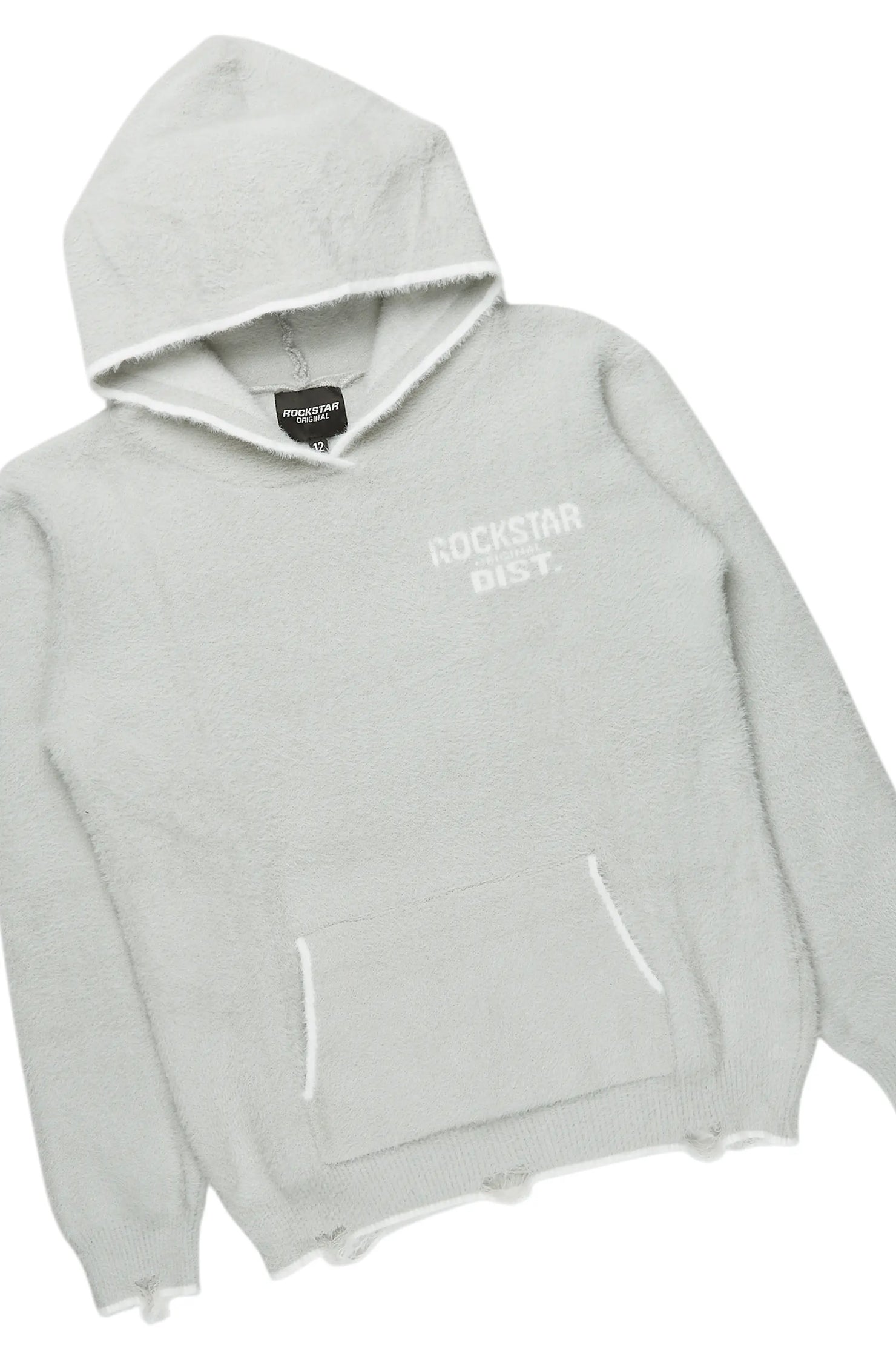 Boys Lake Mohair Grey Knit Track set