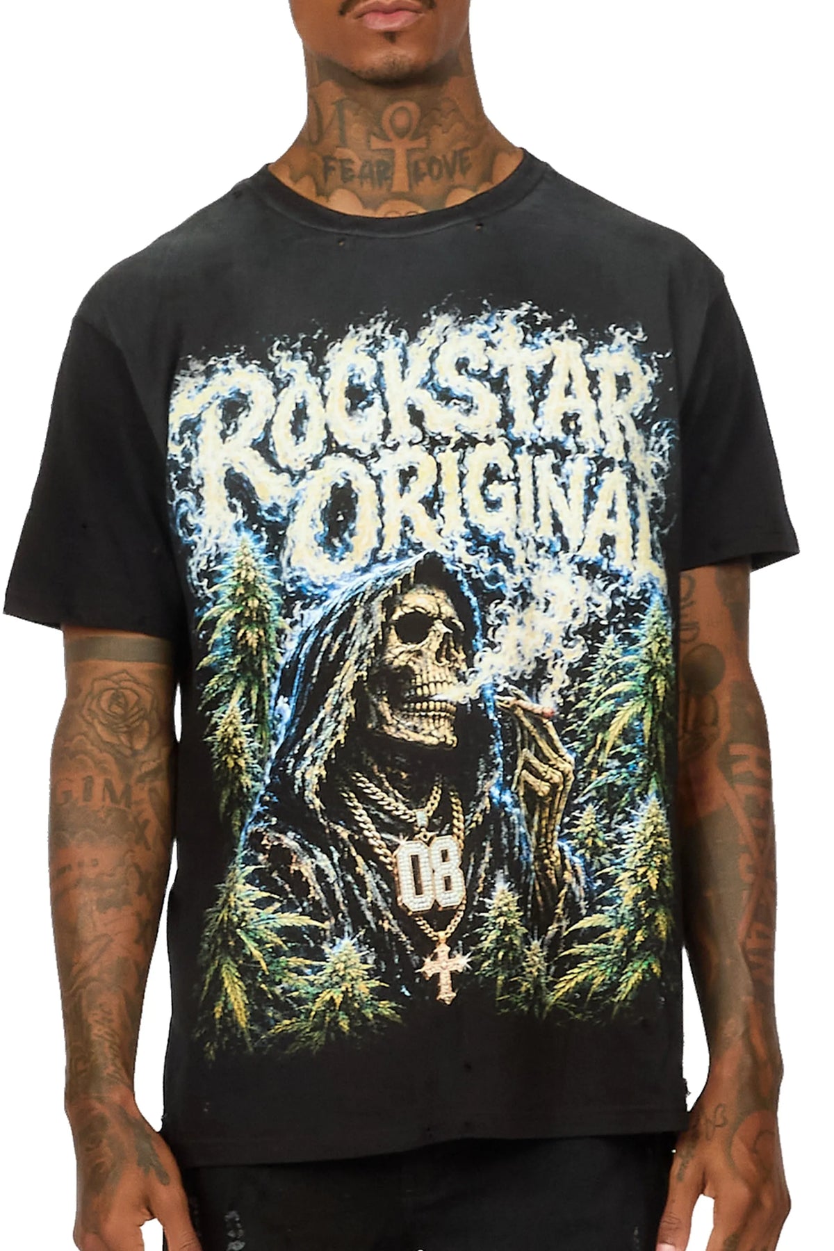 Madden Black Oversized Graphic T-Shirt