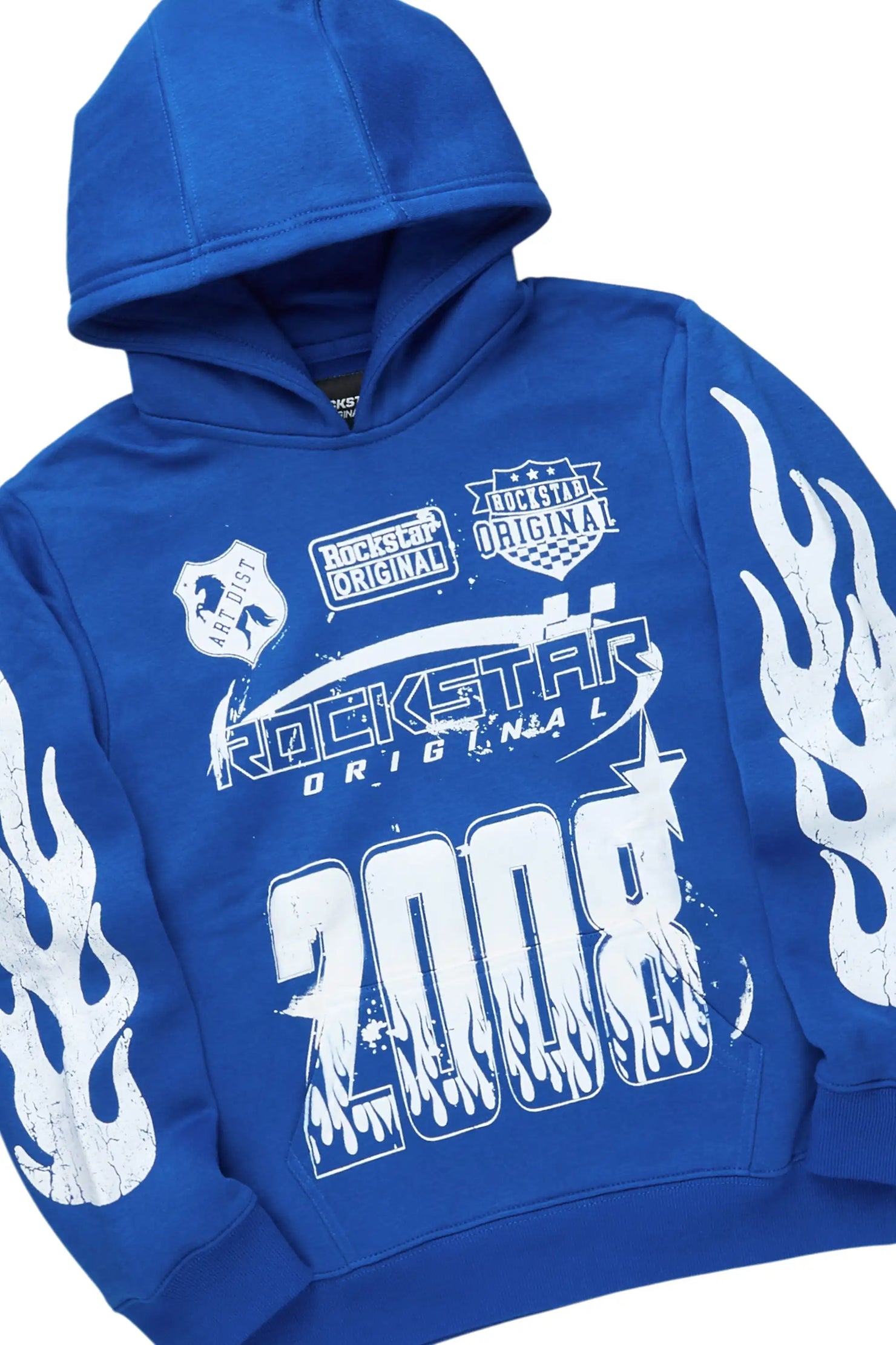 Boys Amos Royal Blue Stacked Track Set