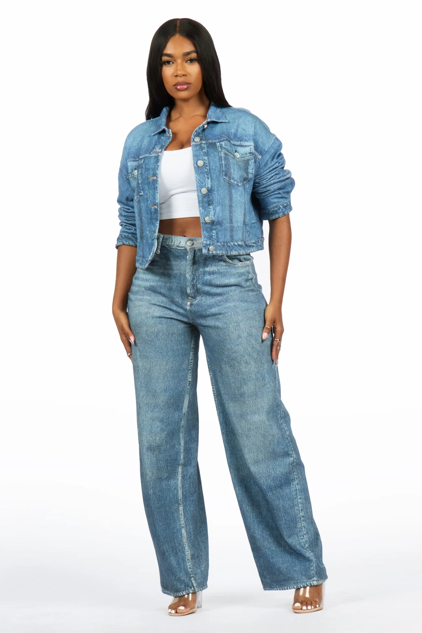 Kasai Med. Wash Jacket & Kasai Jean Set