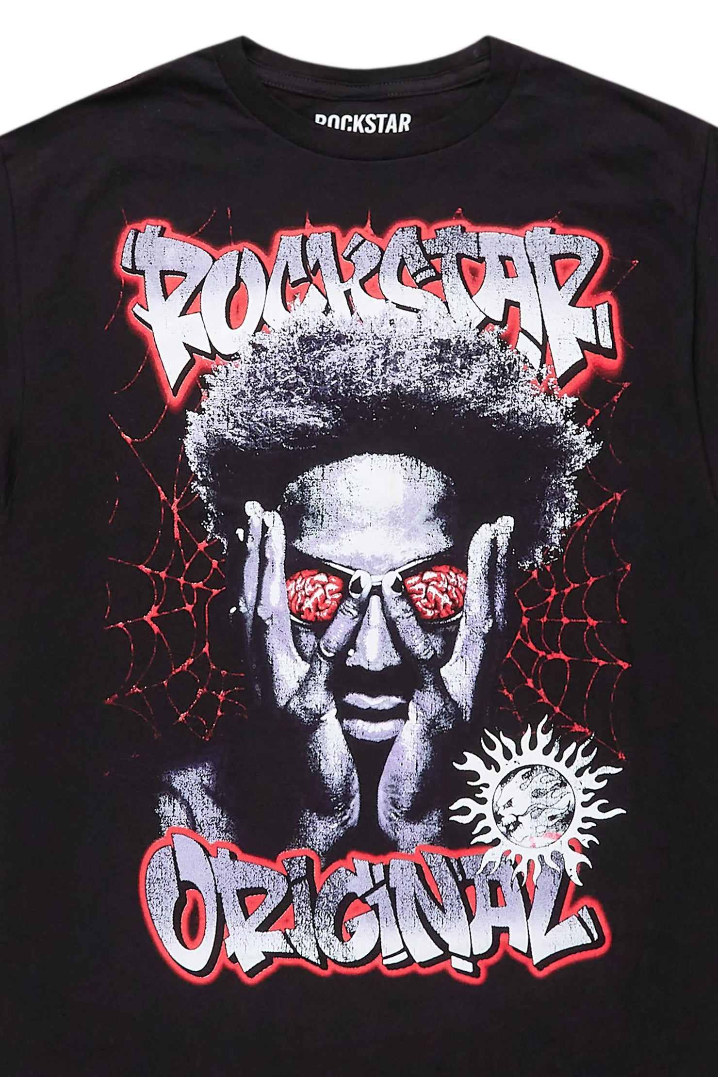 Tavionna Black Oversized T-Shirt