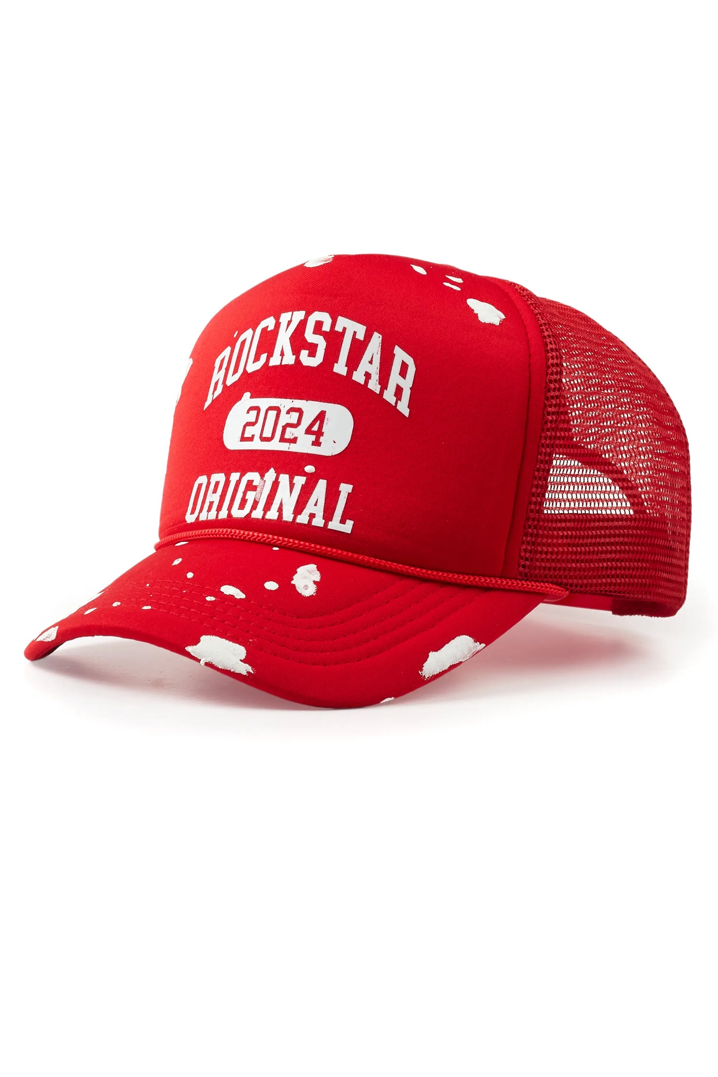Lerato Red Graphic Trucker Hat