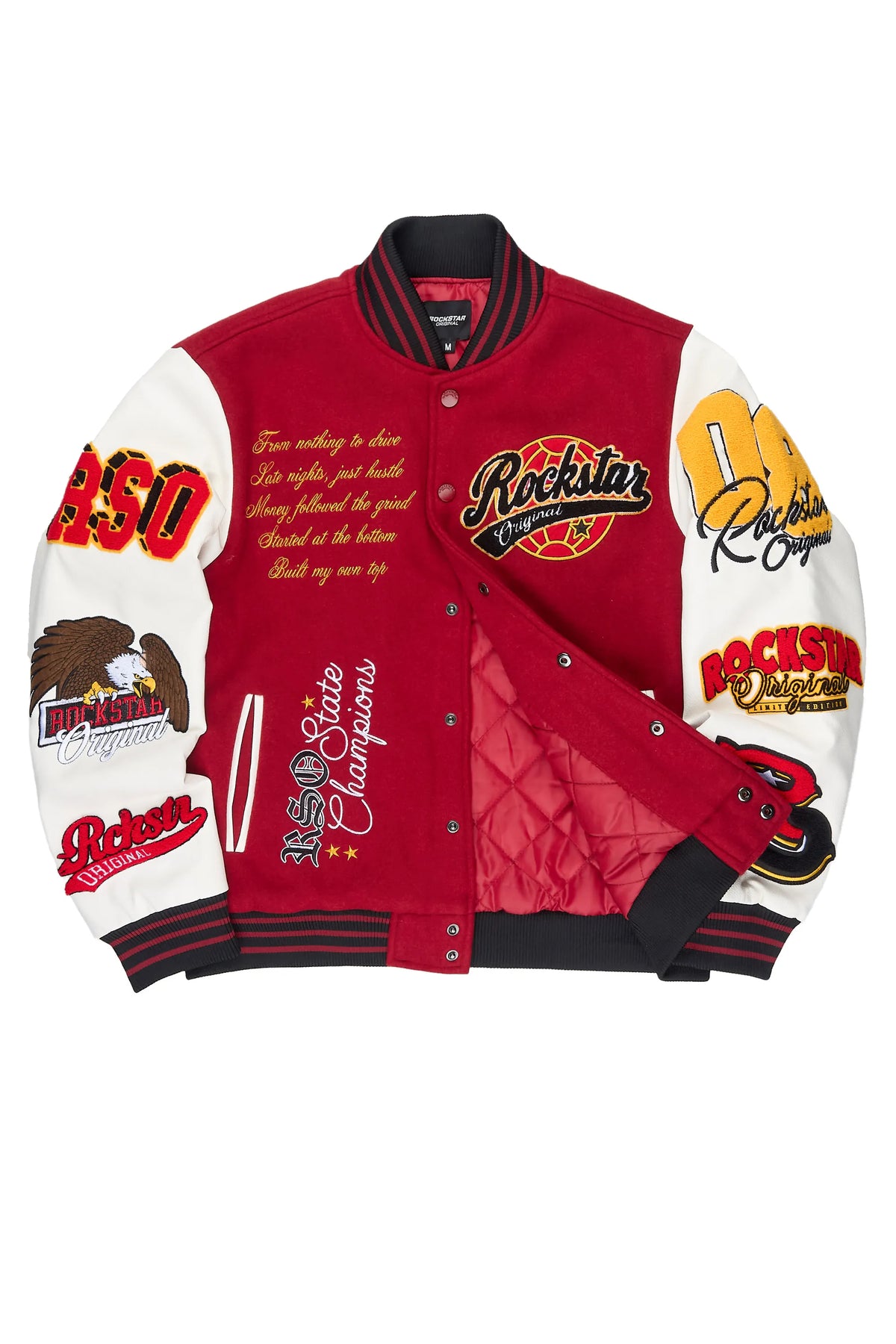 Griffith Red Varsity Jacket