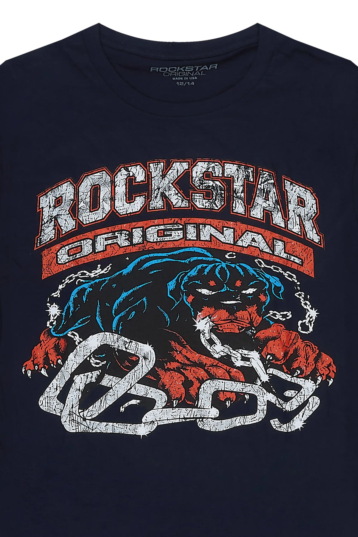 Boys Andretti Navy Graphic T-Shirt