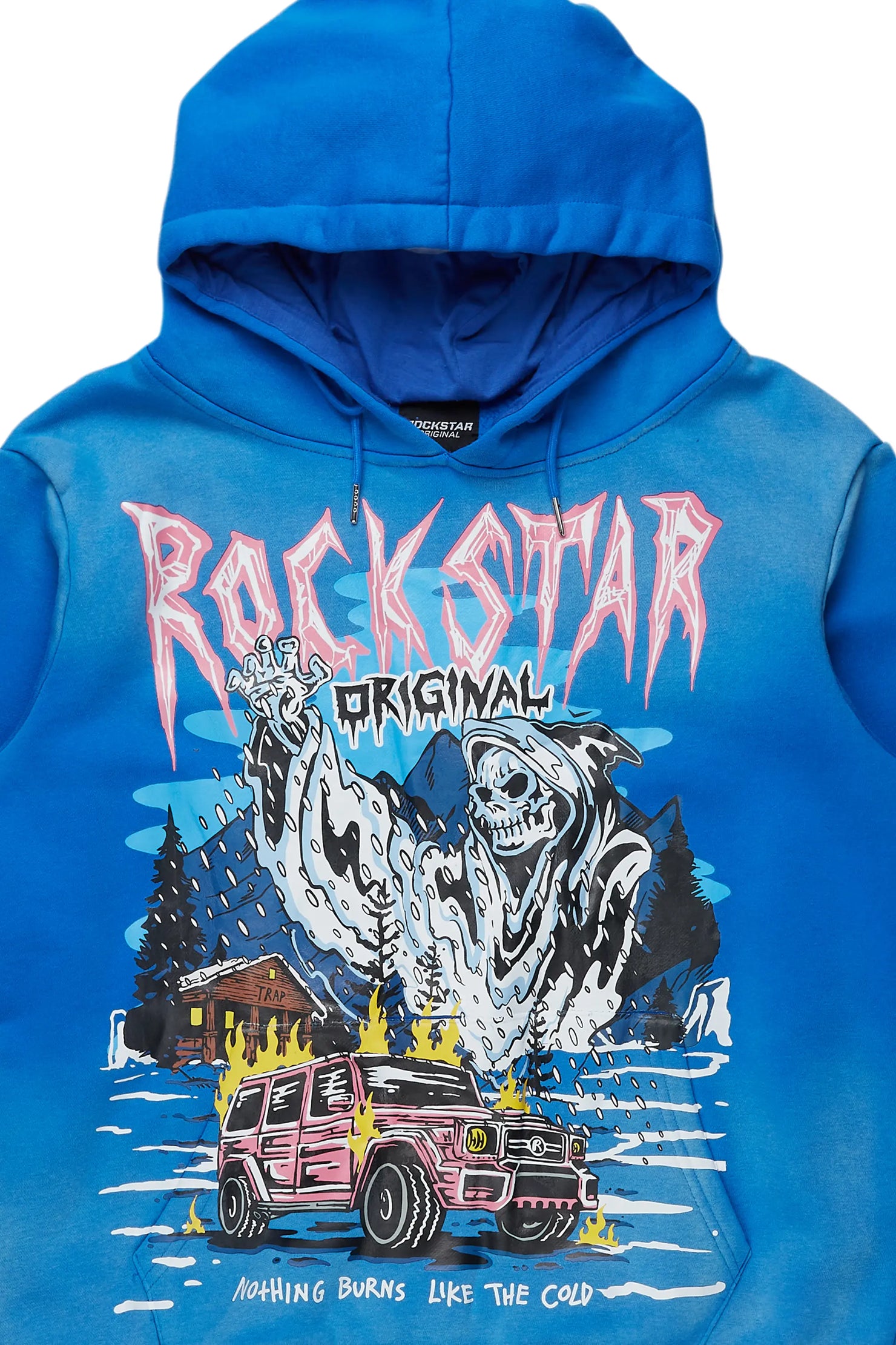 Mercy Wagon Royal Blue Oversized Hoodie