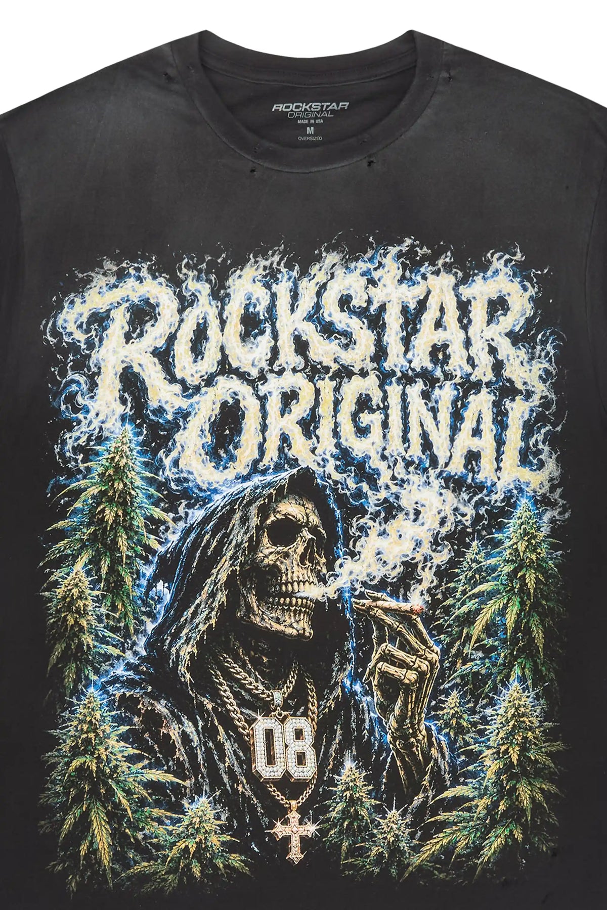 Madden Black Oversized Graphic T-Shirt
