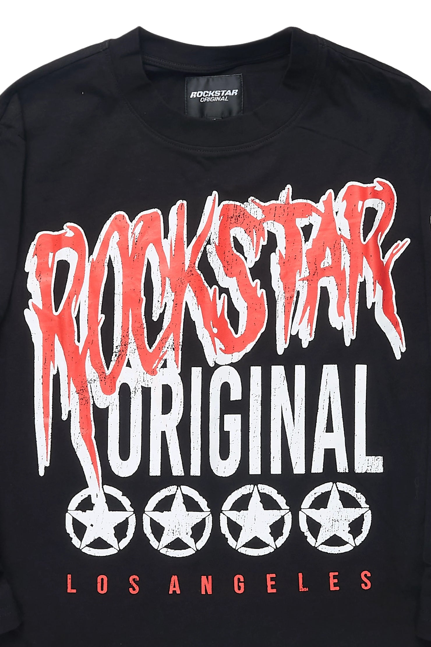 Boys Wizzurd Black Long Sleeve Graphic T-Shirt