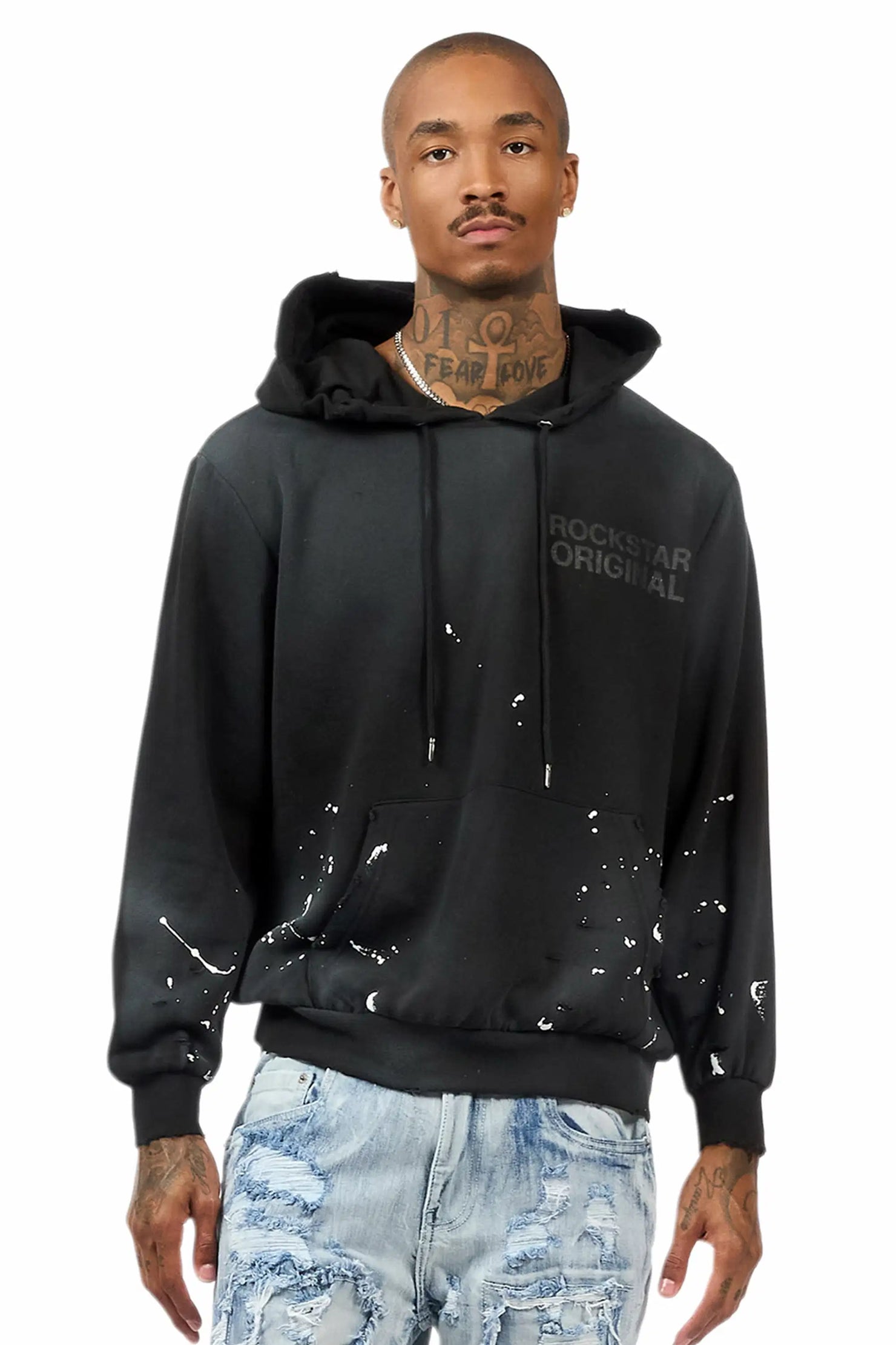 Reign Black Graphic Hoodie