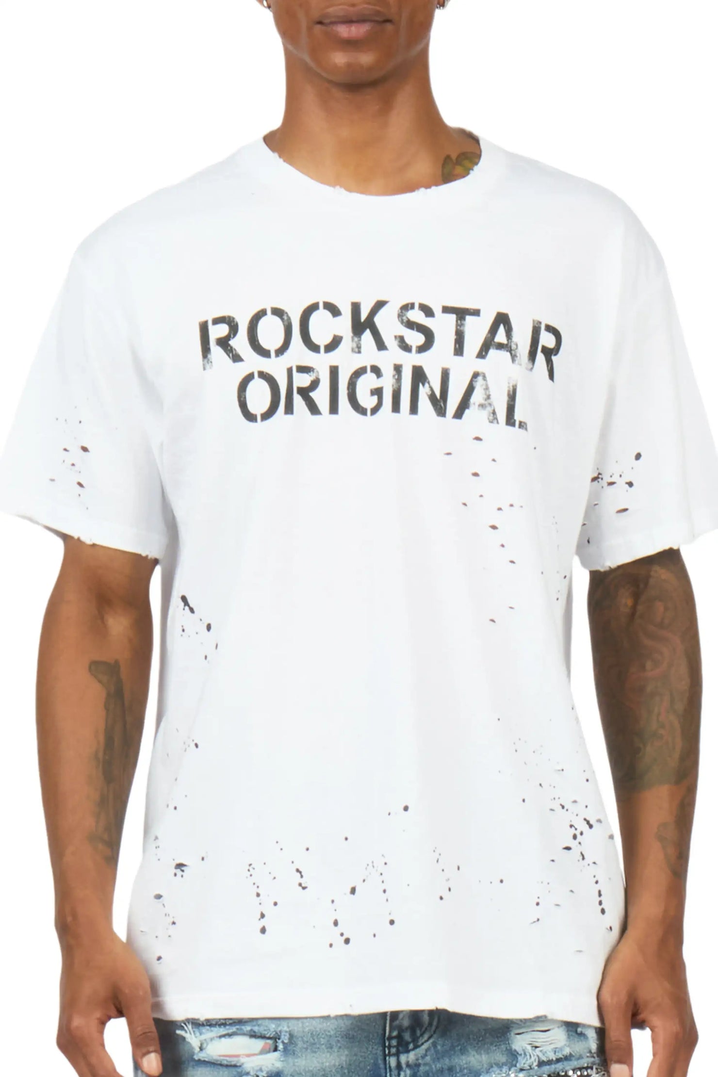 Reign White Oversized Graphic T-Shirt