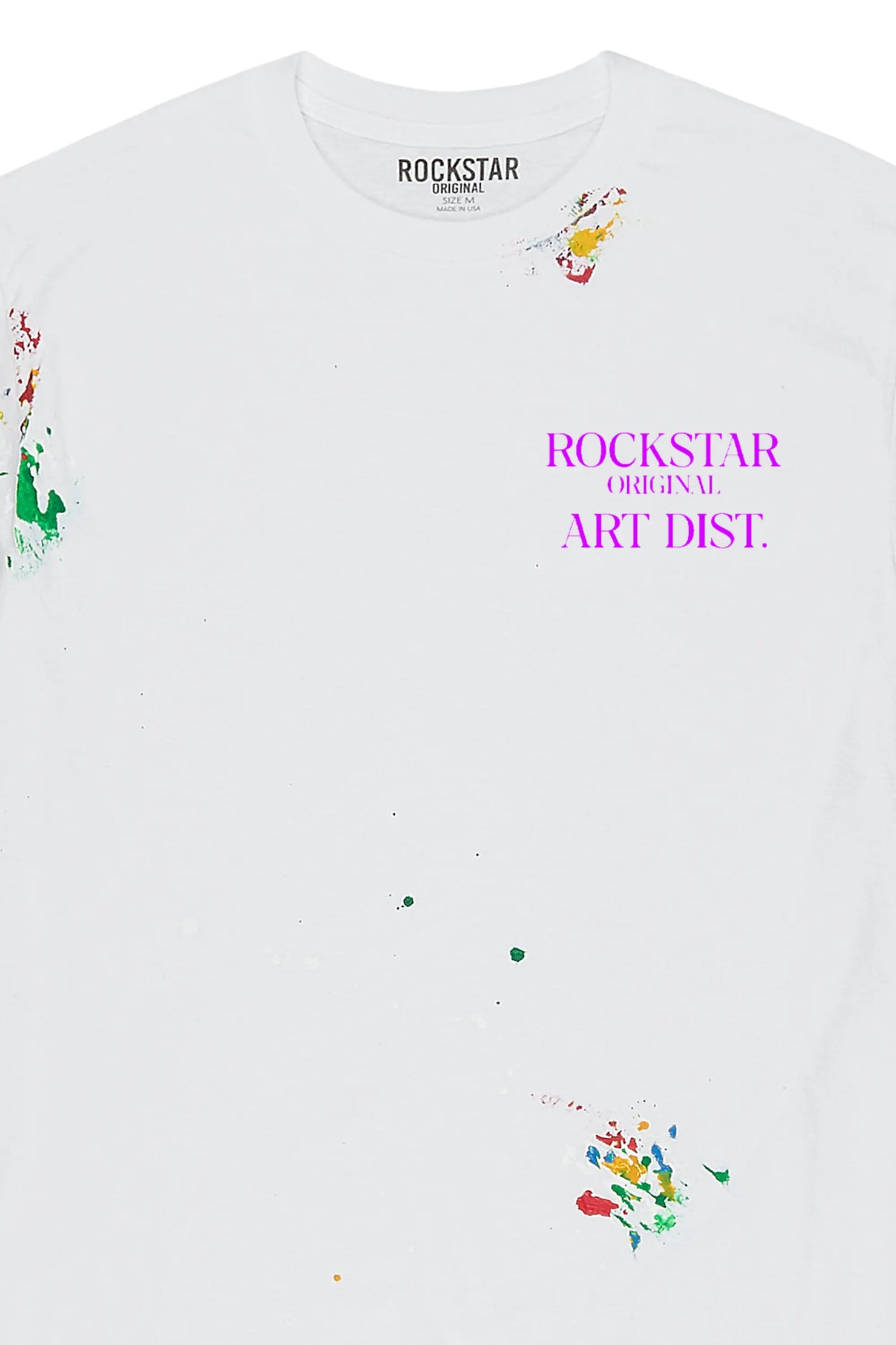 Can't Be Tamed White/Pink Oversized Tee