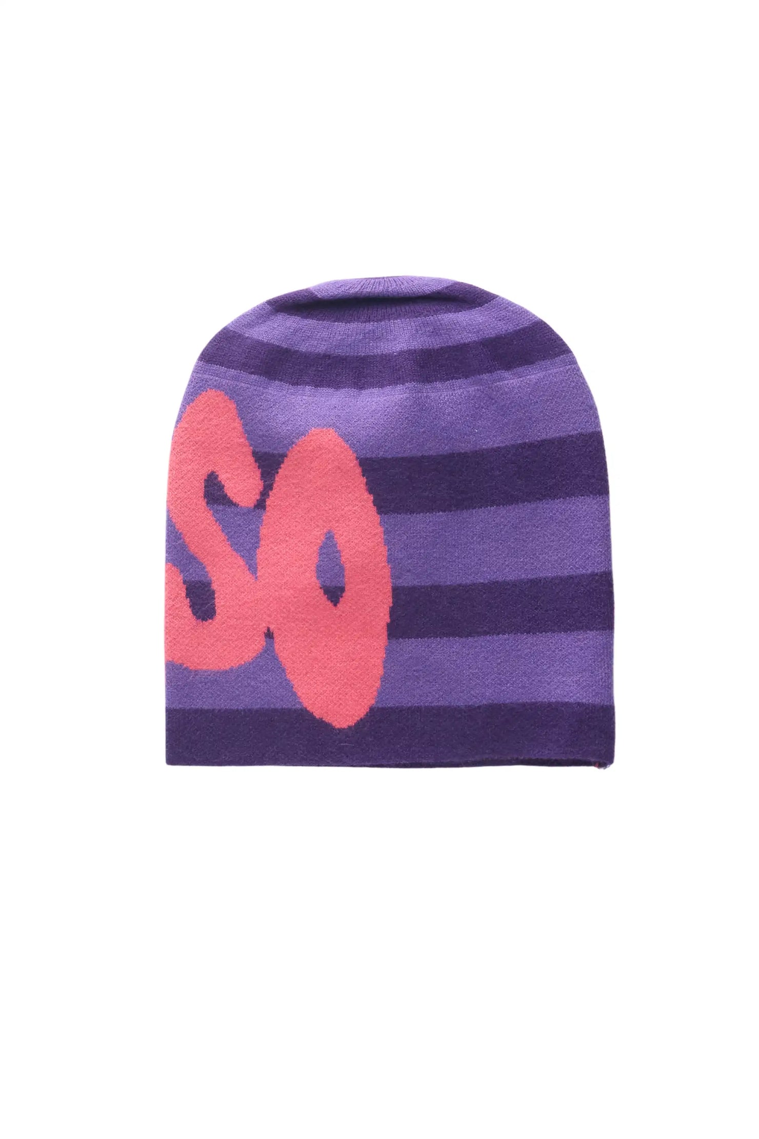 Nekila Purple Knit Beanie