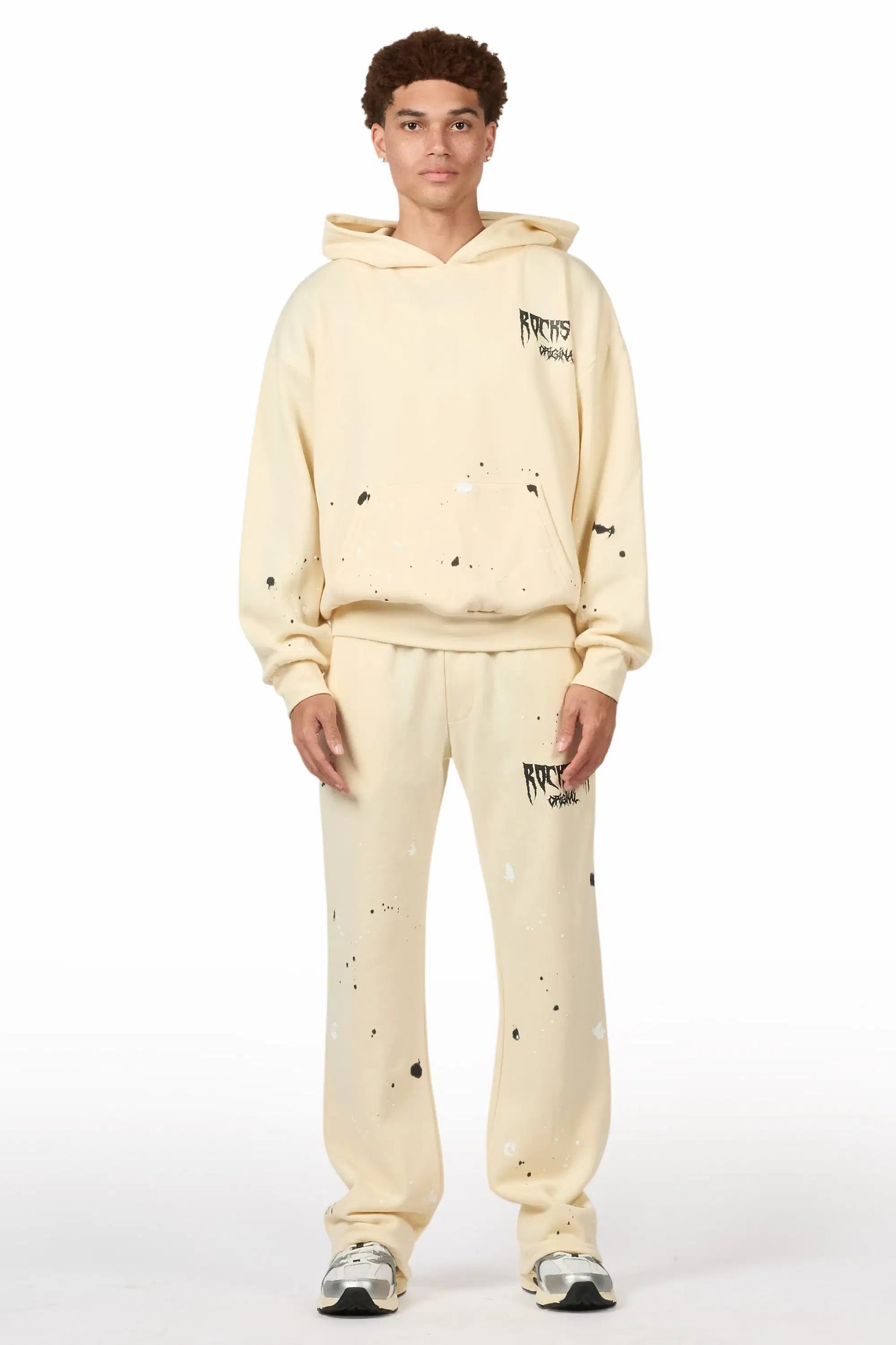 Twinkle Sand Hoodie Relaxed Track Set