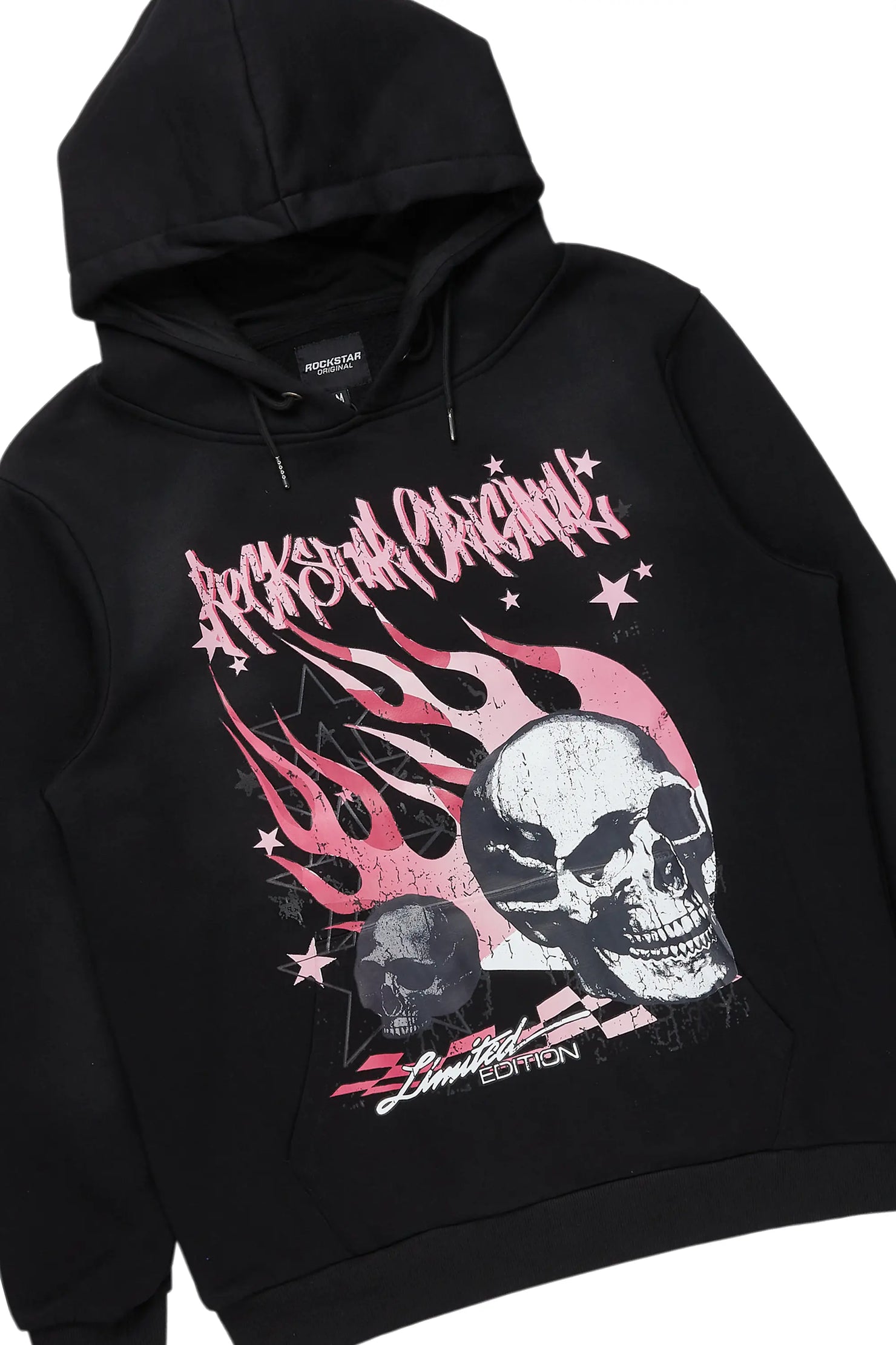 Anneso Black Hoodie/Stacked Cargo Jean Bundle