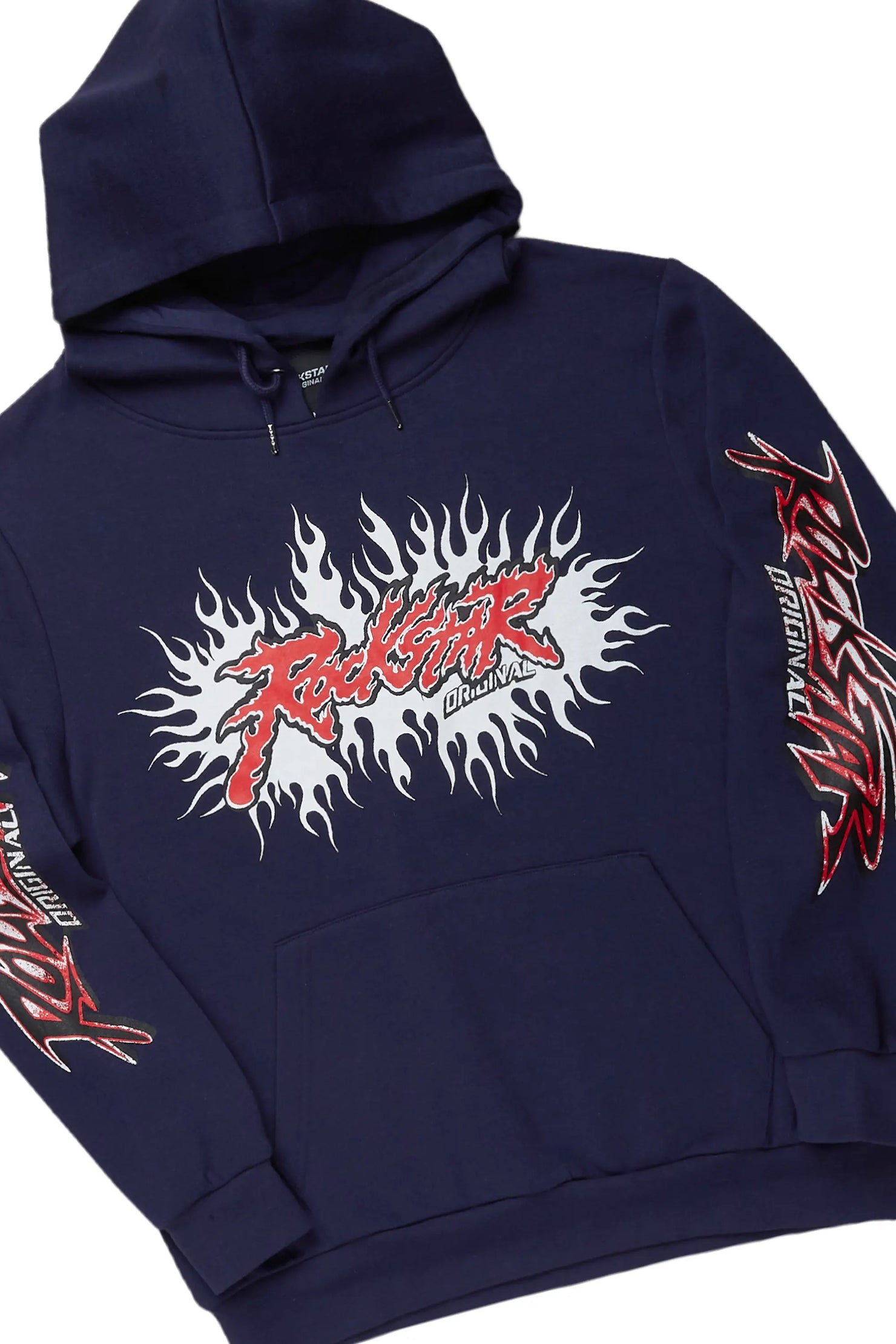 Tidus Navy Slim Fit Track Set