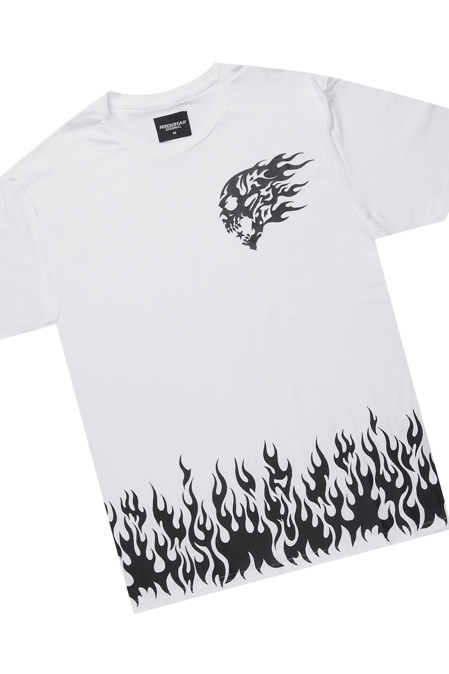 Bubble White/Black T-Shirt/Super Stacked Flare Jean Bundle