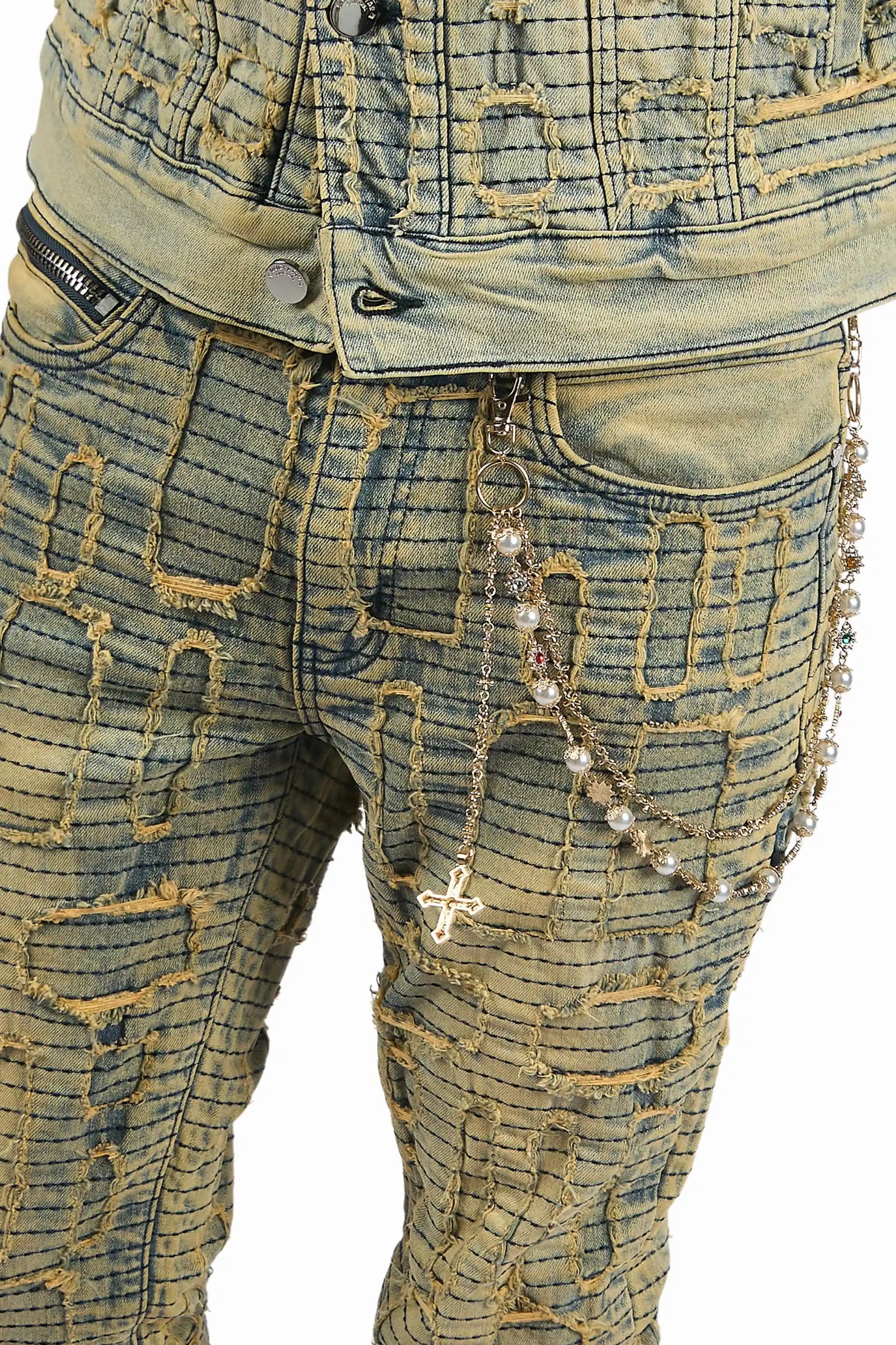 Chriz Gold Wallet Chain