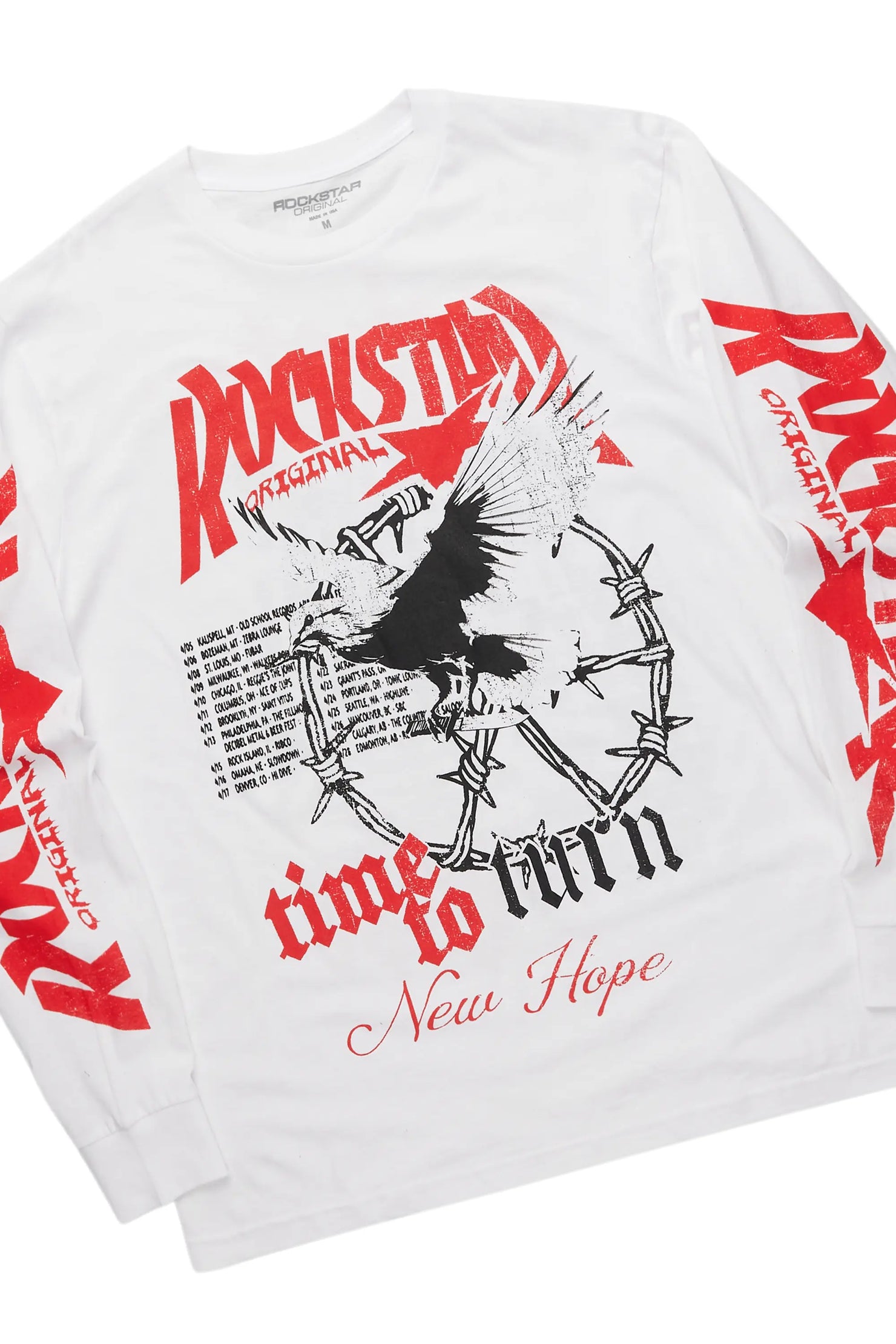 Burial Long Sleeve T-Shirt/Stacked Baggy Track Set