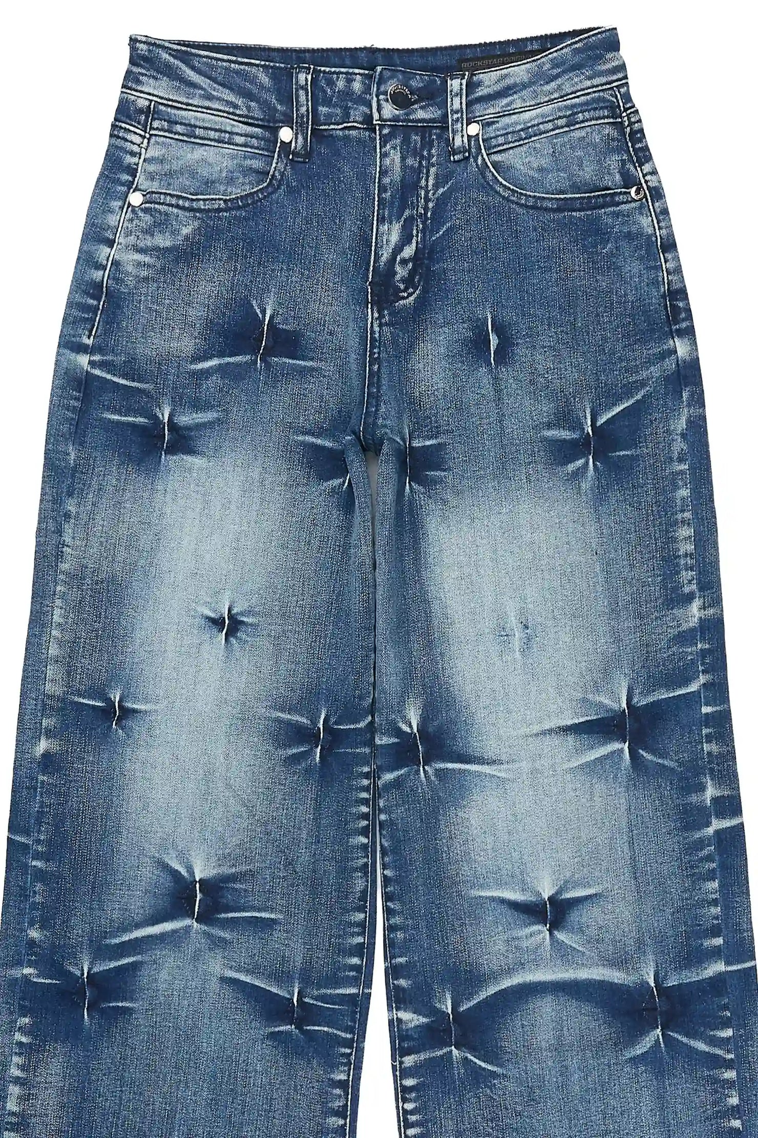 Girls Emiliana Light Wash Relaxed Fit Jean