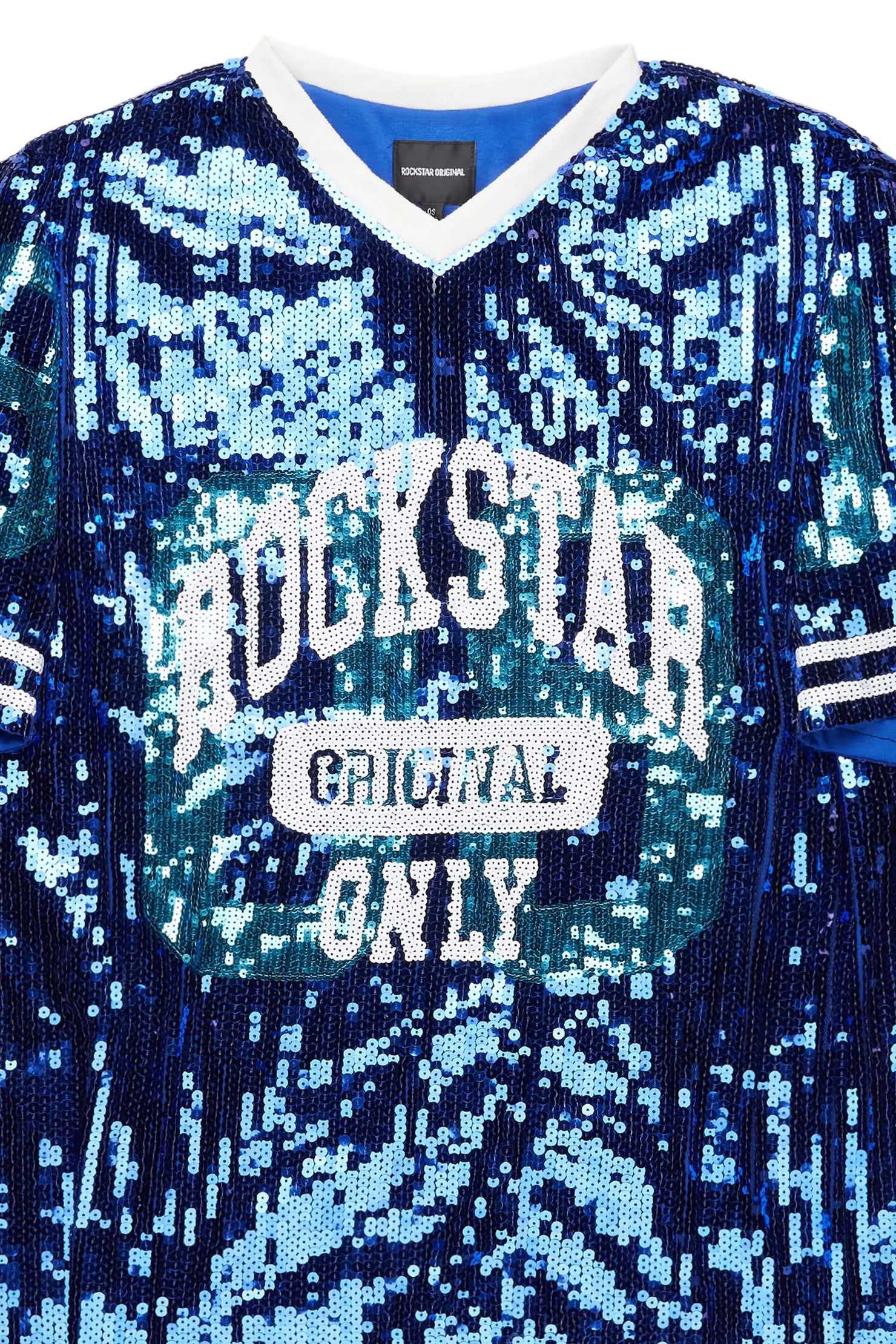 Touch Down Blue Sequin Mini Dress