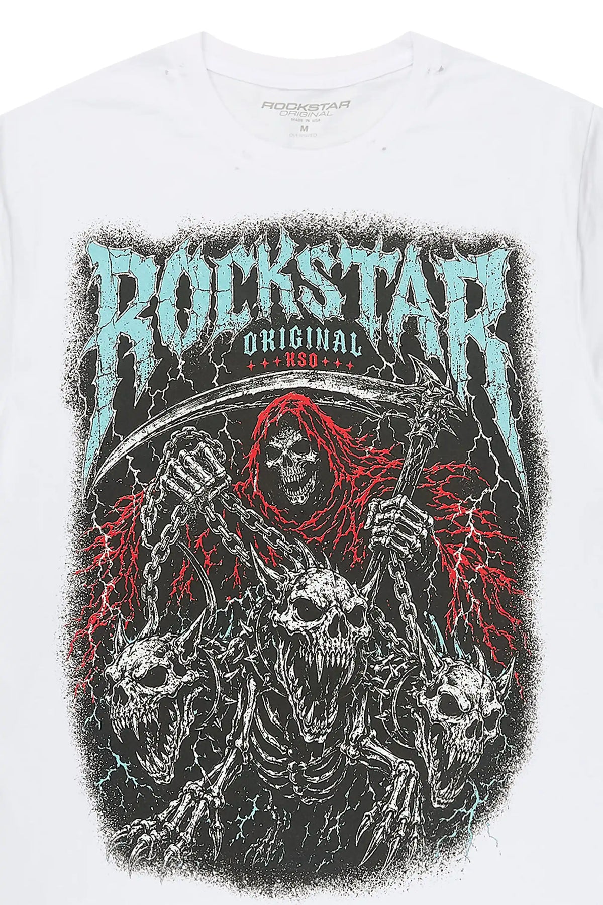 Ossuary White Oversized Graphic T-Shirt