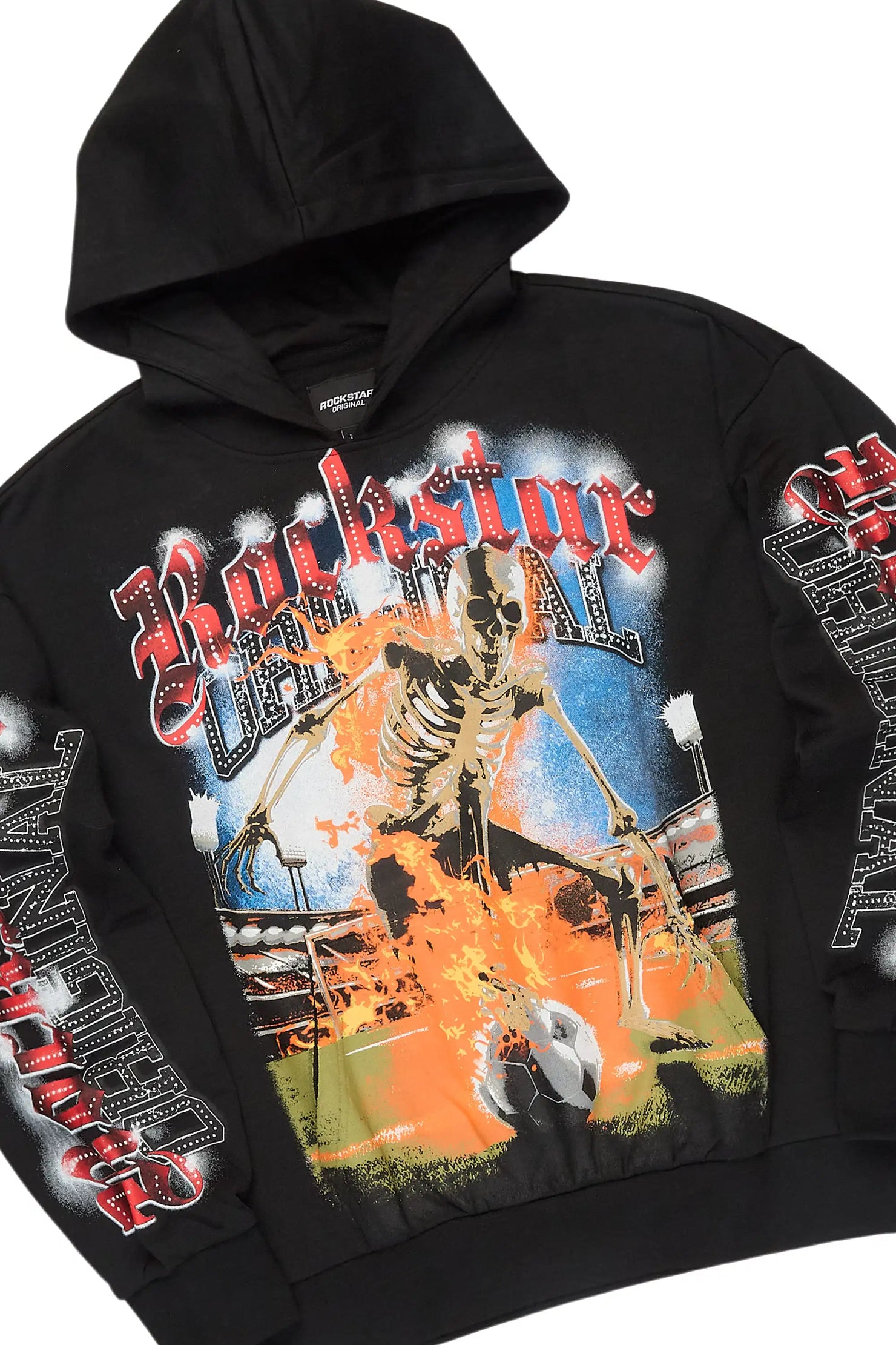 Graive Black Hoodie/Baggy Pant Track Set