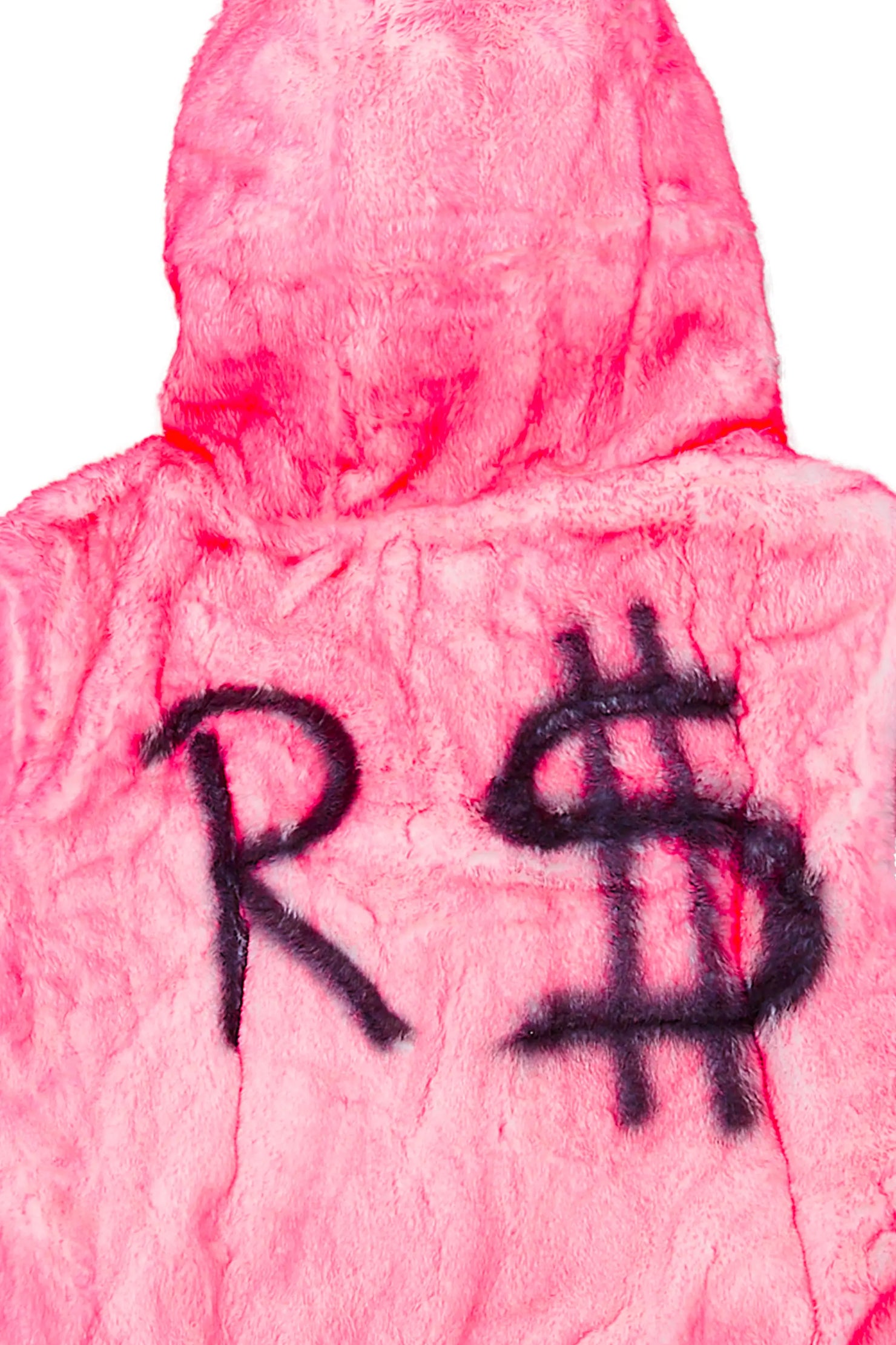 Christal Pink Fur Vest