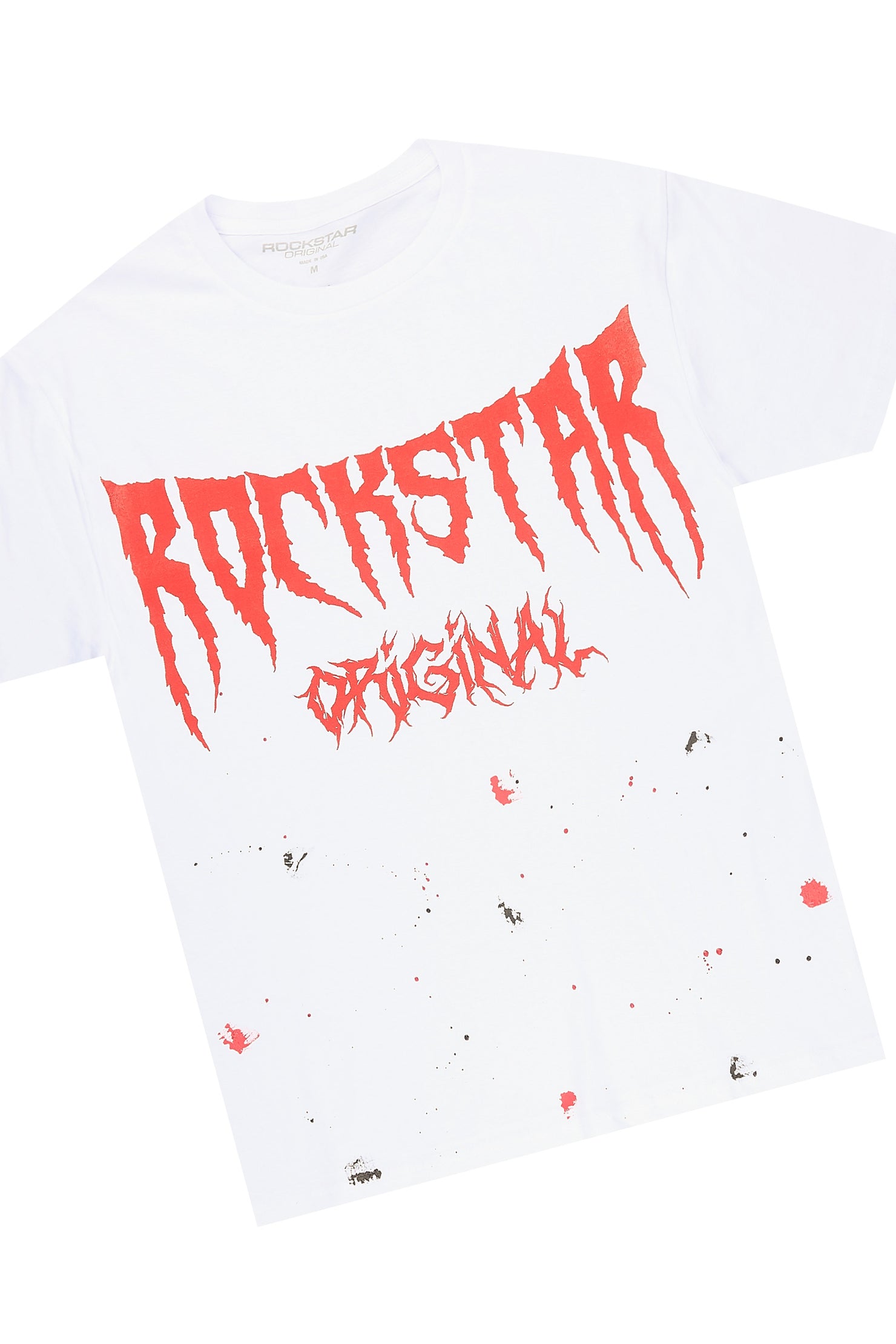 Twinkle White/Red T-Shirt/Relaxed Track Set