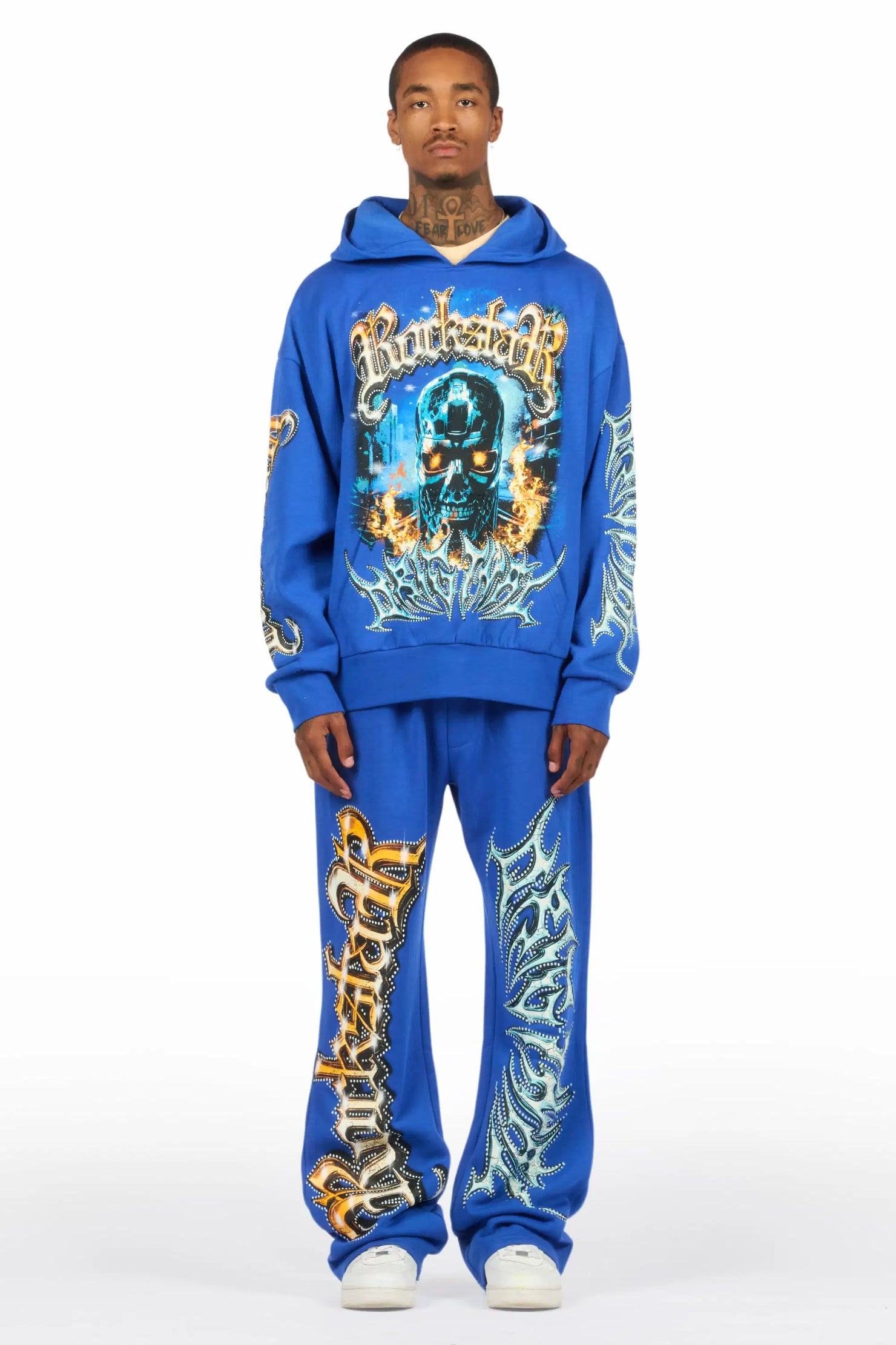 Mesin Royal Hoodie/Baggy Pant Track Set