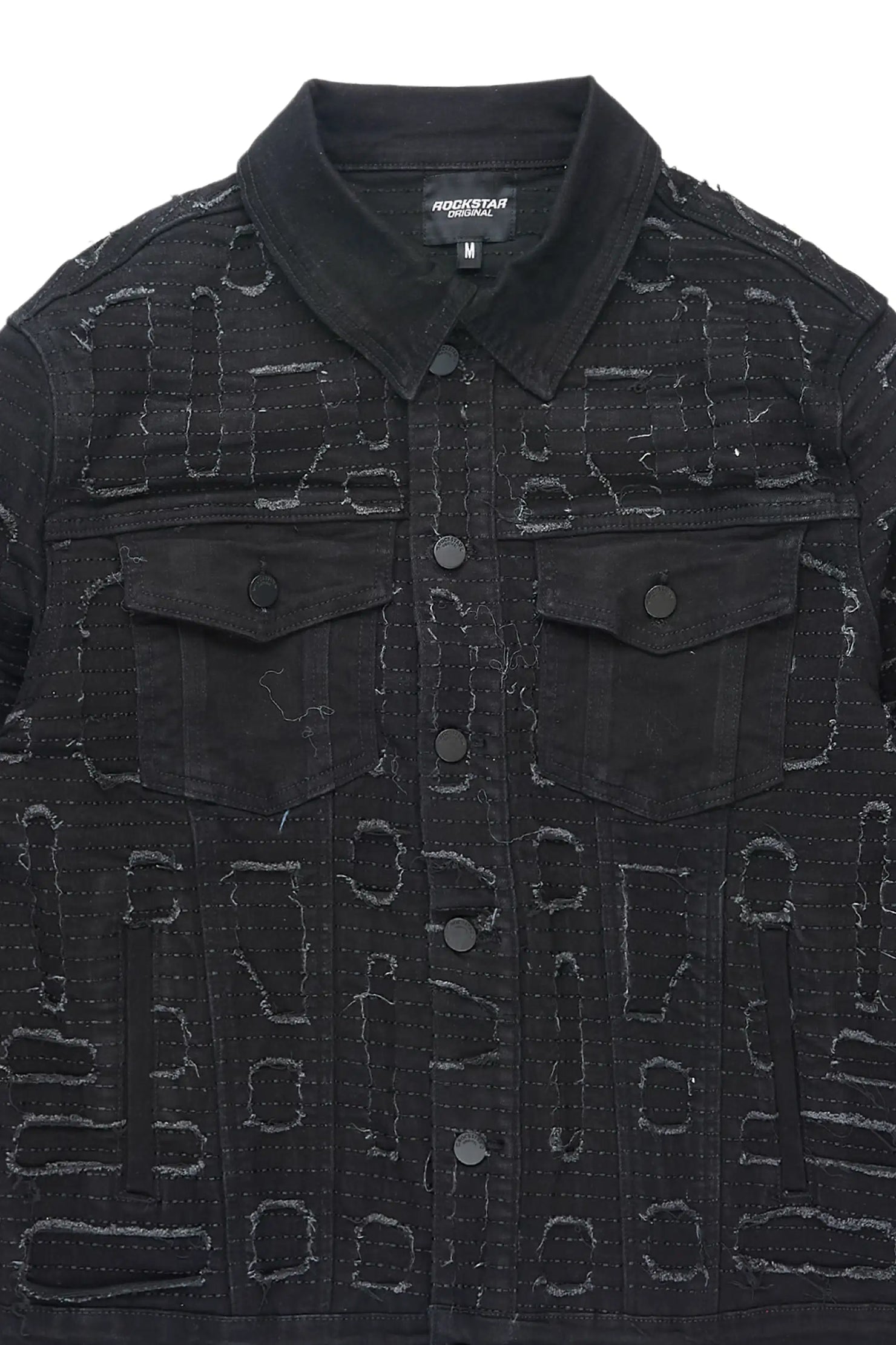 Gribo Black Denim Jacket