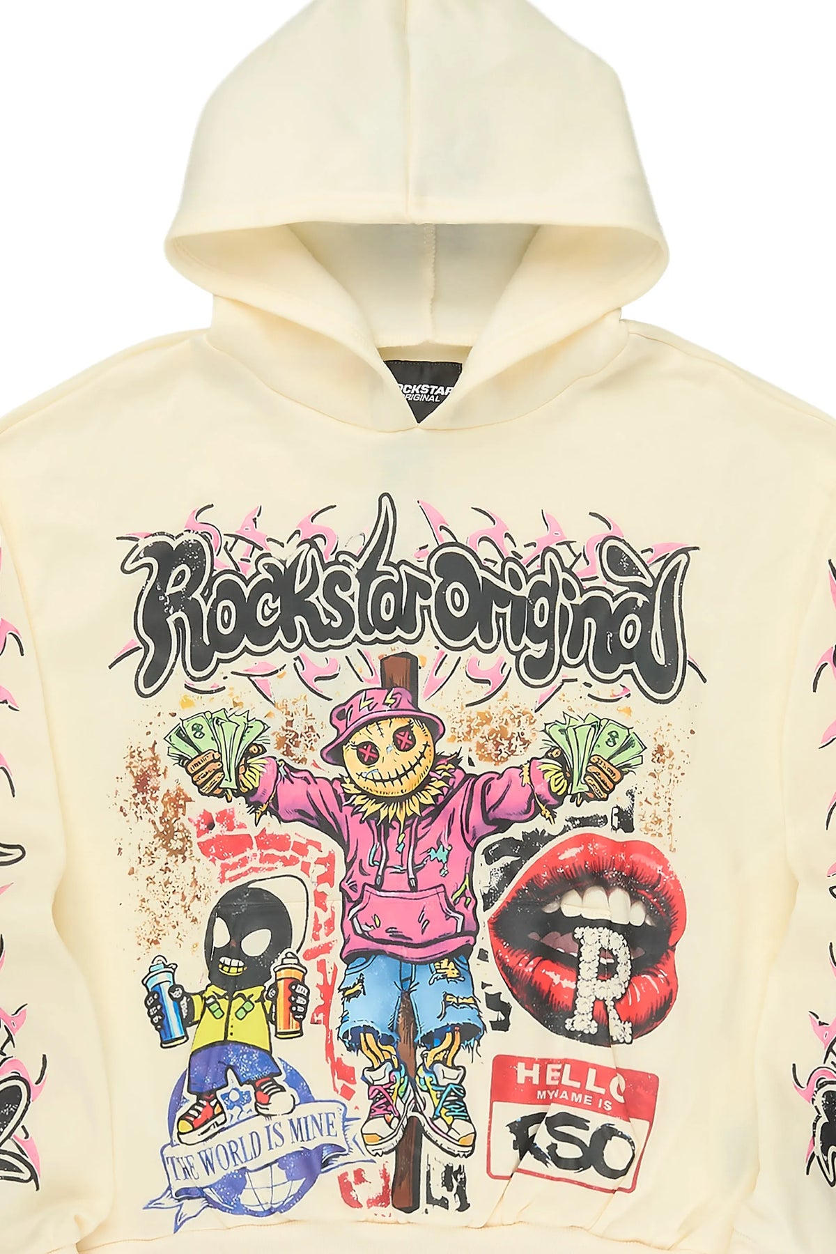 Boys Onyx Sand Graphic Hoodie