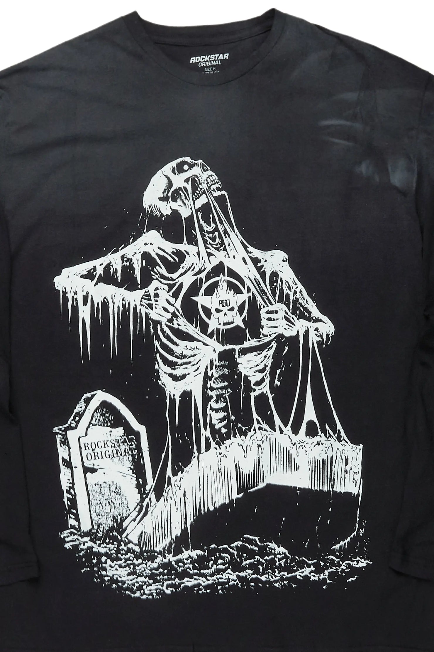 Brookwood Black Long Sleeve Graphic T-Shirt